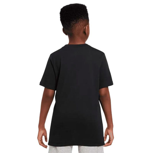 Nike Child's Short Sleeve T-Shirt Nike Sportswear Big Black