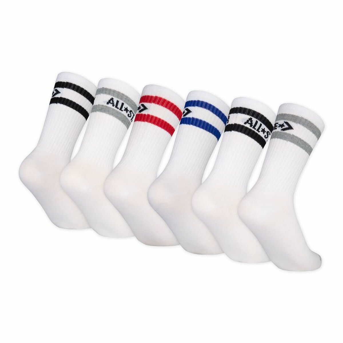 Converse Socks Converse Wordmark Crew White (5-7 Years)