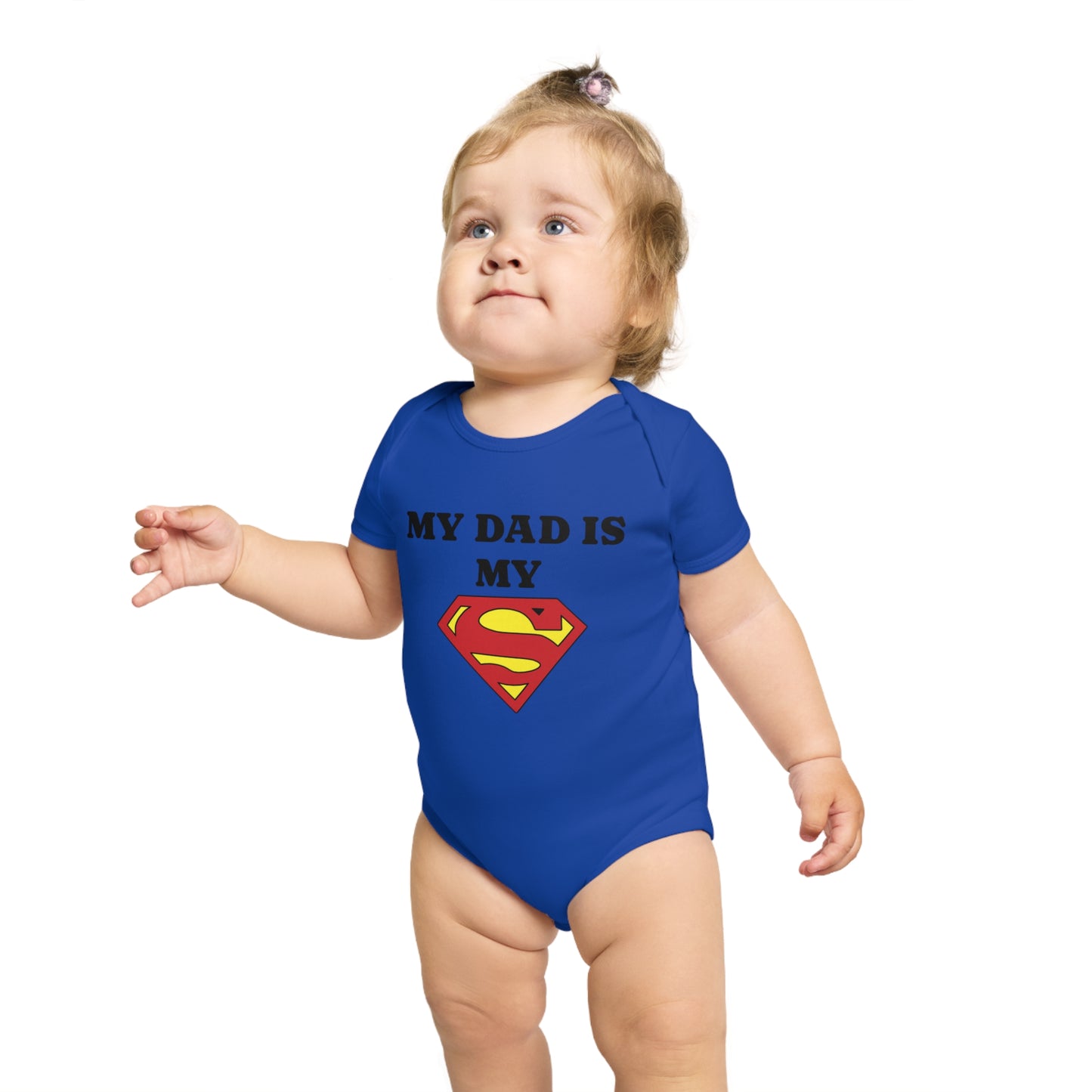Super Dad Baby Bodysuit | Cute Baby Gift, Father's Day Outfit, Newborn Clothes, Infant Costume, Baby Shower Gift, Toddler Apparel