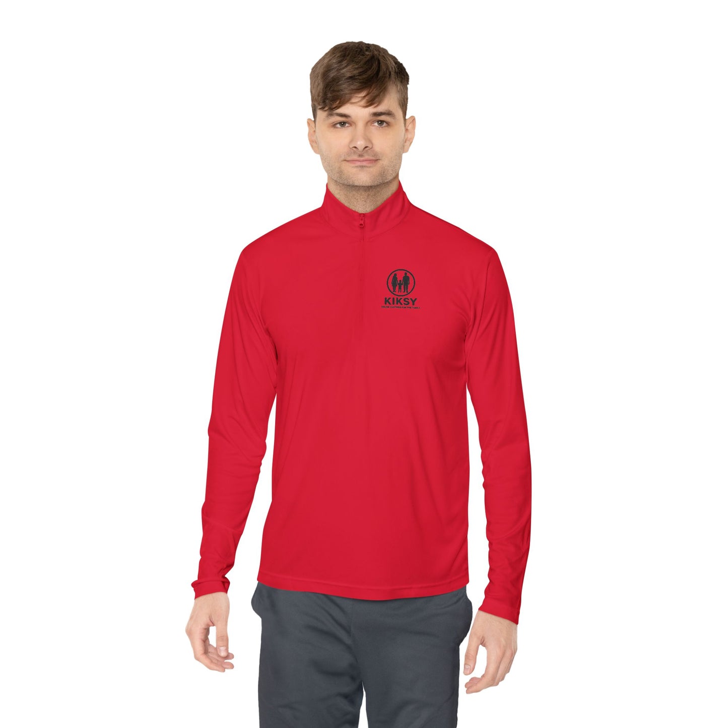 Men Quarter-Zip Pullover for Casual Comfort, Ideal for Outdoor Activities, Great Gift for Birthdays, Fall Layering, Stylish Athleisure