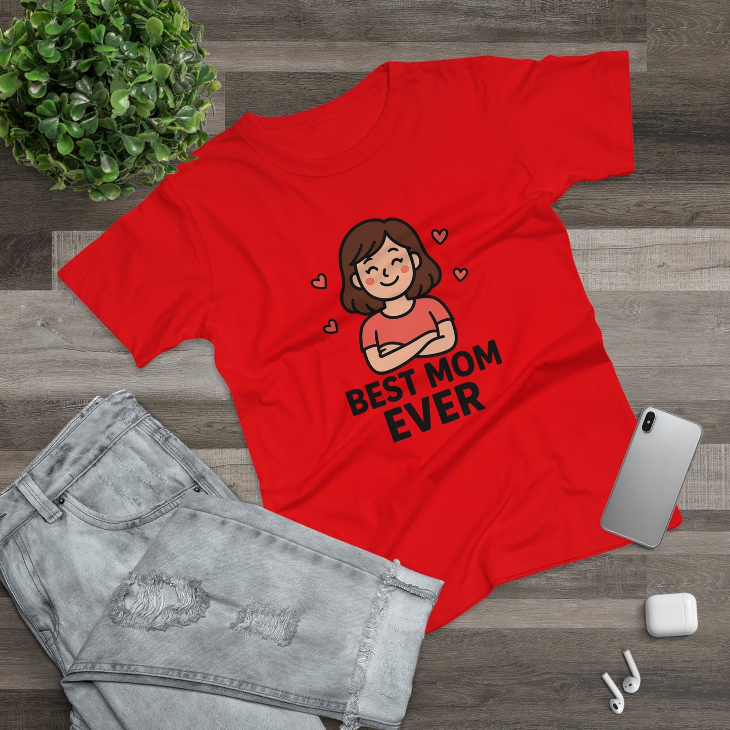 Best Mom Ever T-Shirt, Mother's Day Gift, Women's Casual Tee, Family Reunion Shirt, Cute Mom Apparel, Gift for Her