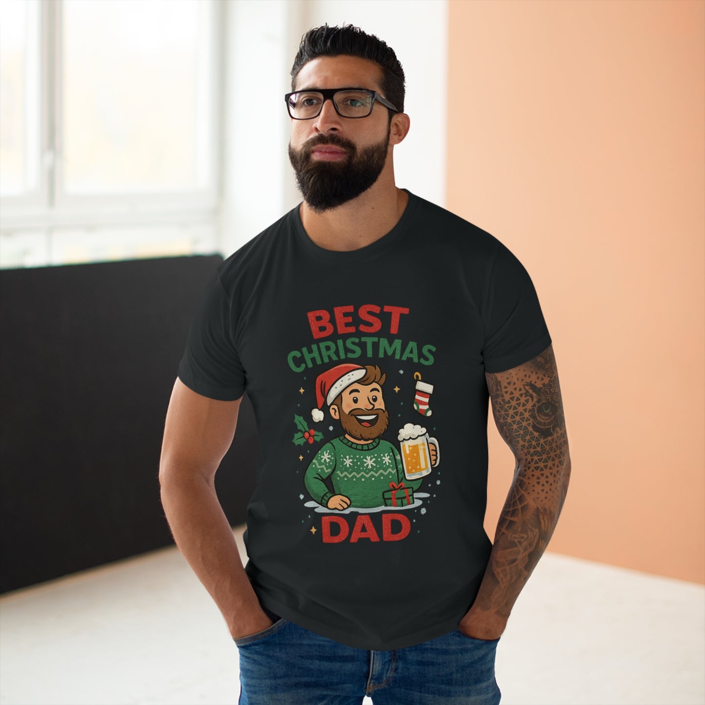 "Best Christmas Dad" T-Shirt