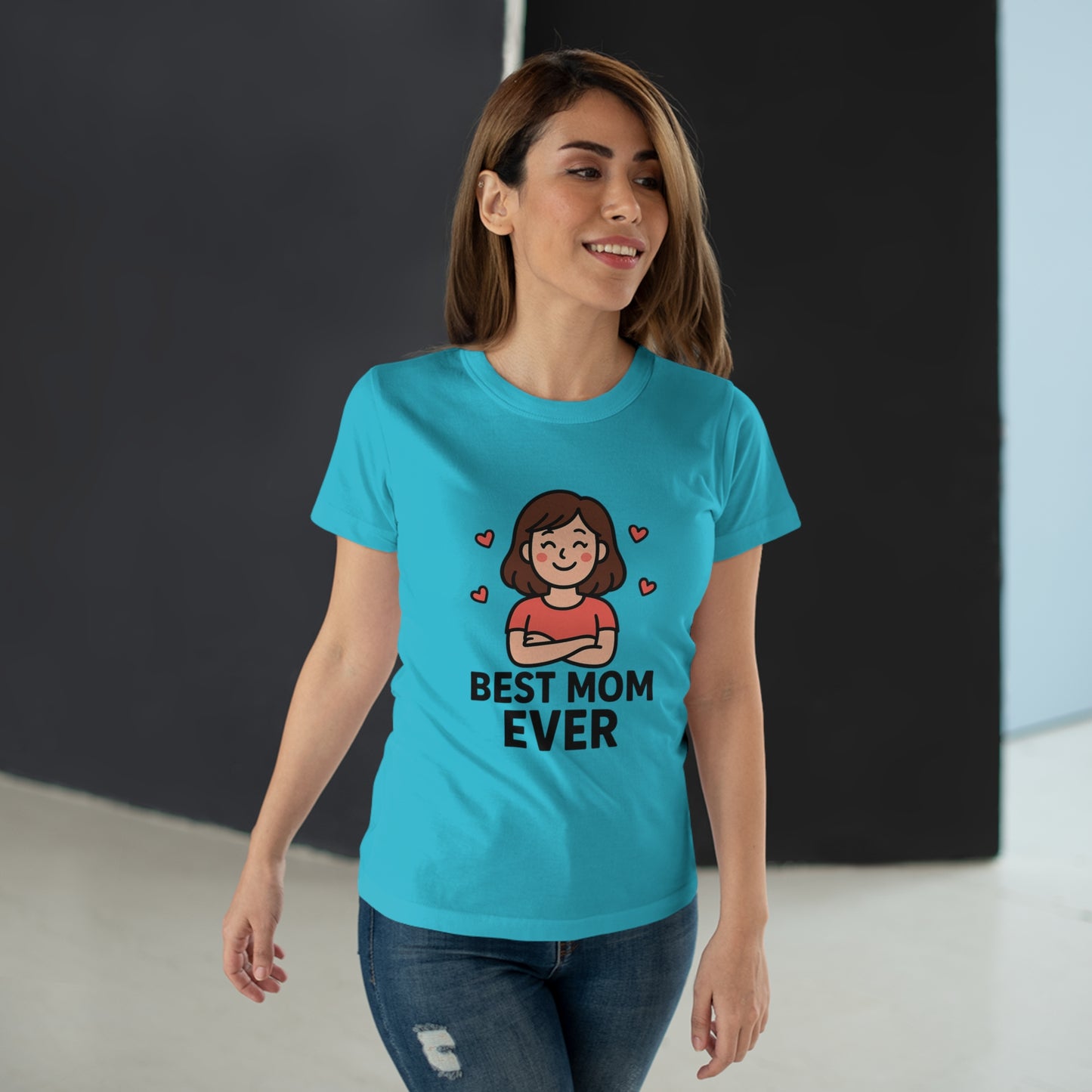 Best Mom Ever T-Shirt, Mother's Day Gift, Women's Casual Tee, Family Reunion Shirt, Cute Mom Apparel, Gift for Her