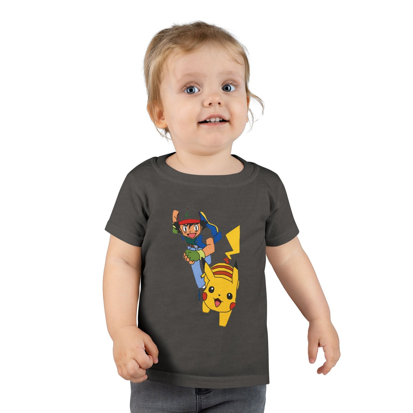 Cute Pokemon Toddler T-Shirt, Kids Graphic Tee, Birthday Gift, Playdate Wear, Fun Casual Outfit