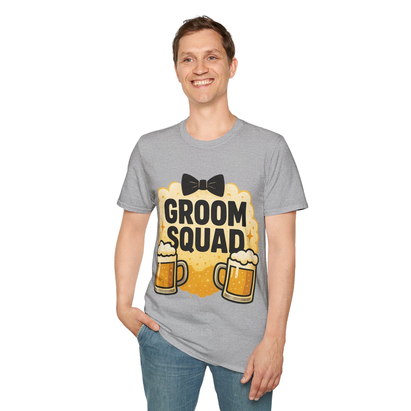 Groom Squad T-Shirt, Wedding Party Tee, Bachelor Party Shirt, Groomsmen Gift, Funny Groom Squad Apparel