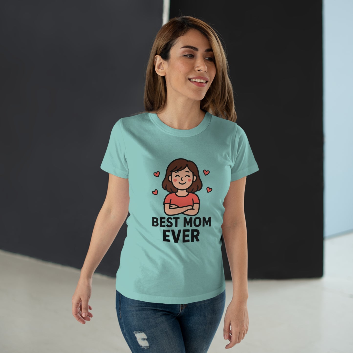 Best Mom Ever T-Shirt, Mother's Day Gift, Women's Casual Tee, Family Reunion Shirt, Cute Mom Apparel, Gift for Her