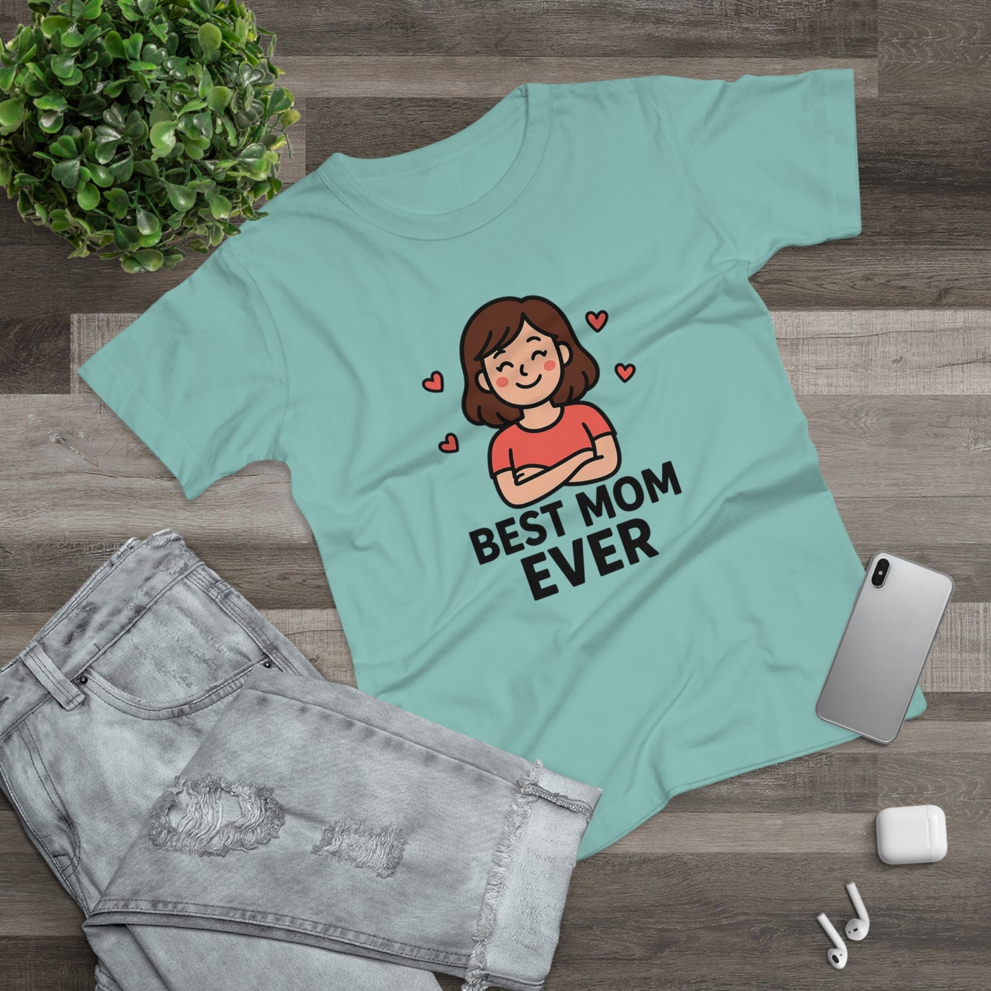 Best Mom Ever T-Shirt, Mother's Day Gift, Women's Casual Tee, Family Reunion Shirt, Cute Mom Apparel, Gift for Her