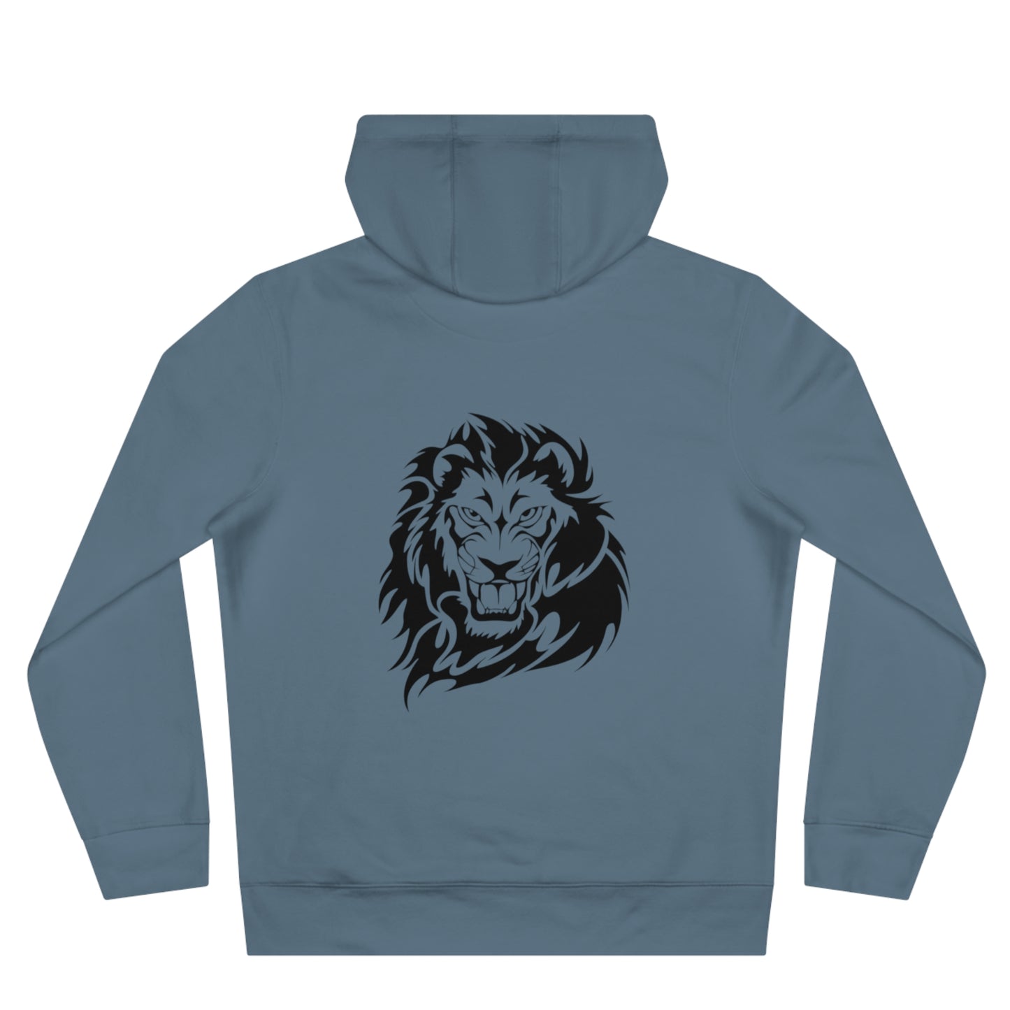 Regal Lion Hoodie, Cozy Sweatshirt for Men, Gift for Him, King of the Jungle, Unique Lion Design, Stylish Casual Wear