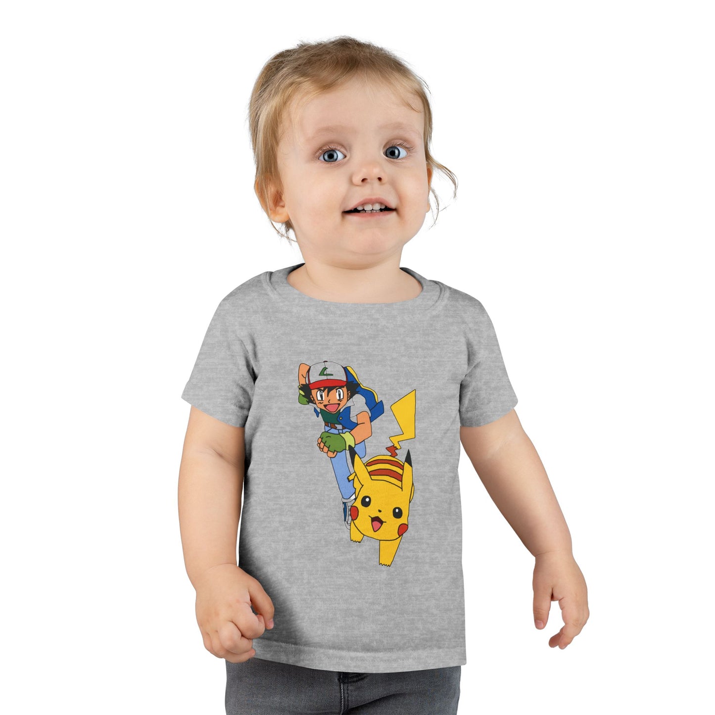 Cute Pokemon Toddler T-Shirt, Kids Graphic Tee, Birthday Gift, Playdate Wear, Fun Casual Outfit