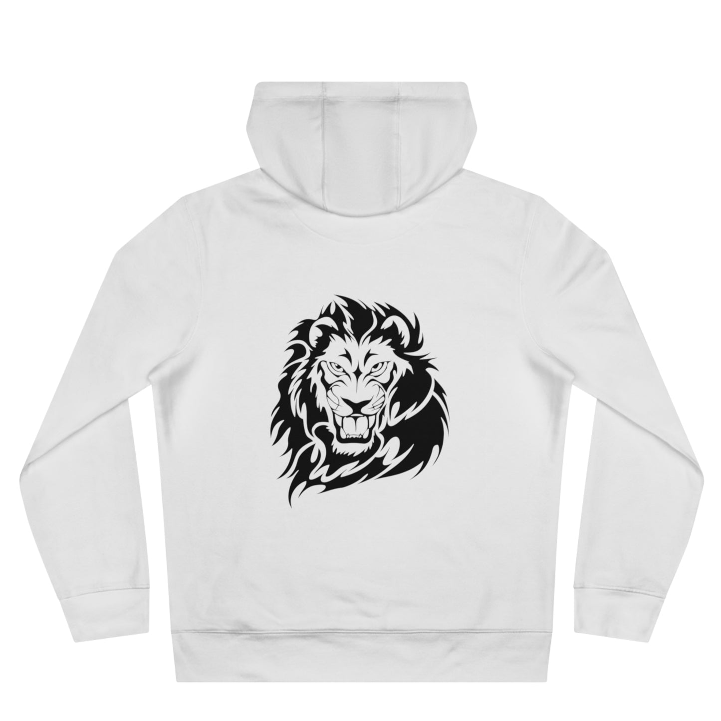 Regal Lion Hoodie, Cozy Sweatshirt for Men, Gift for Him, King of the Jungle, Unique Lion Design, Stylish Casual Wear