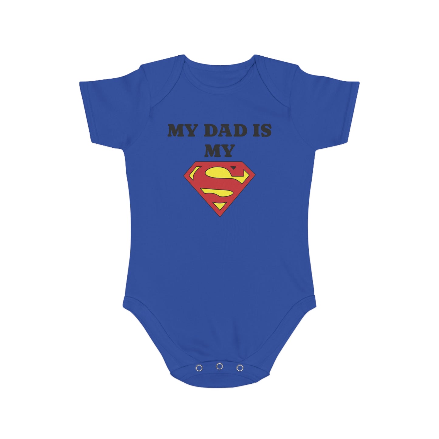 Super Dad Baby Bodysuit | Cute Baby Gift, Father's Day Outfit, Newborn Clothes, Infant Costume, Baby Shower Gift, Toddler Apparel