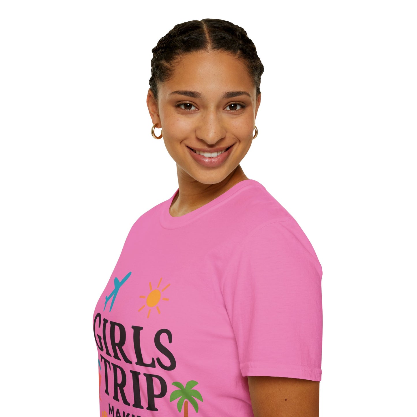 Girls Trip Making Memories T-Shirt | Unisex Vacation Tee | Perfect for Group Travel, Bachelorette Parties, Summer Adventures