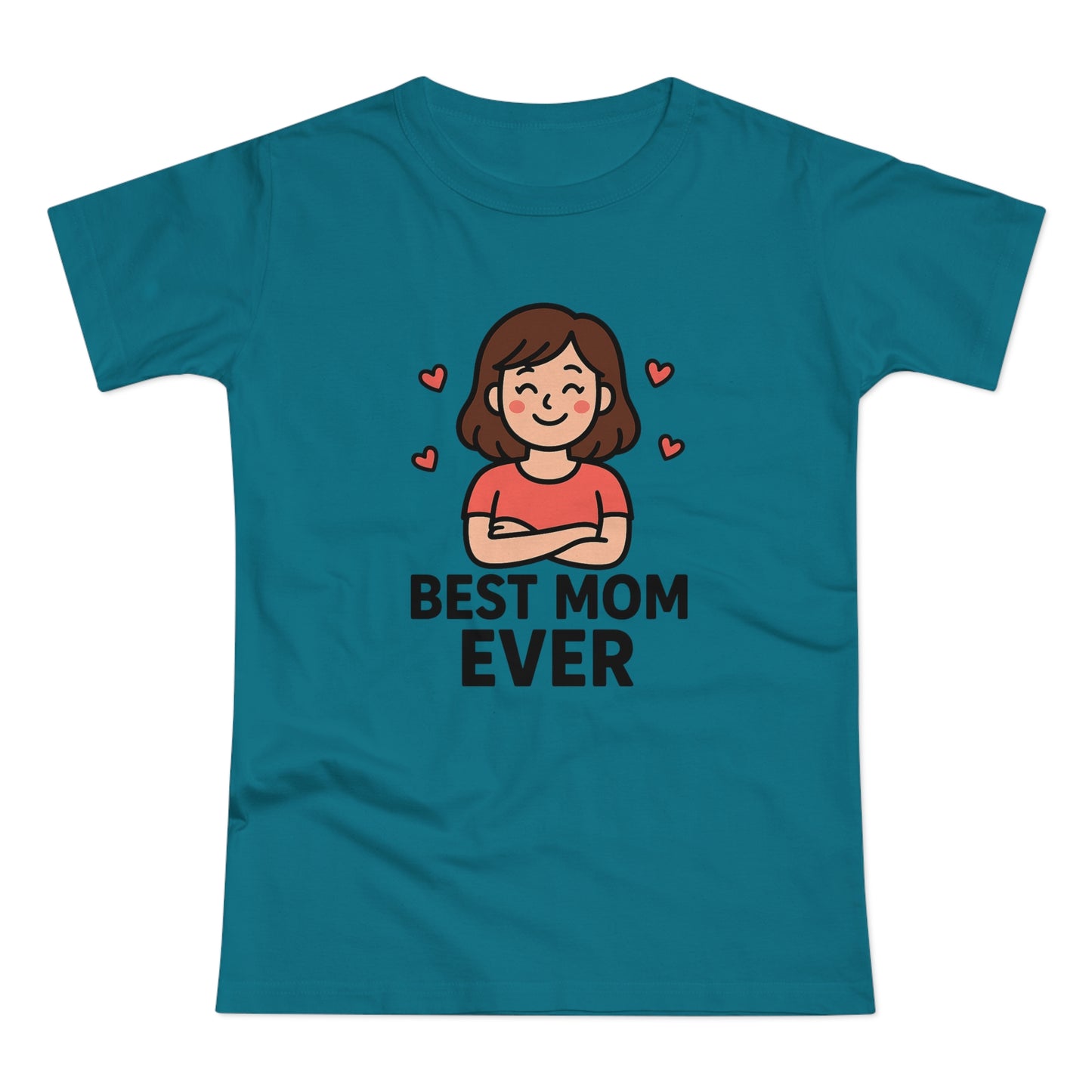 Best Mom Ever T-Shirt, Mother's Day Gift, Women's Casual Tee, Family Reunion Shirt, Cute Mom Apparel, Gift for Her