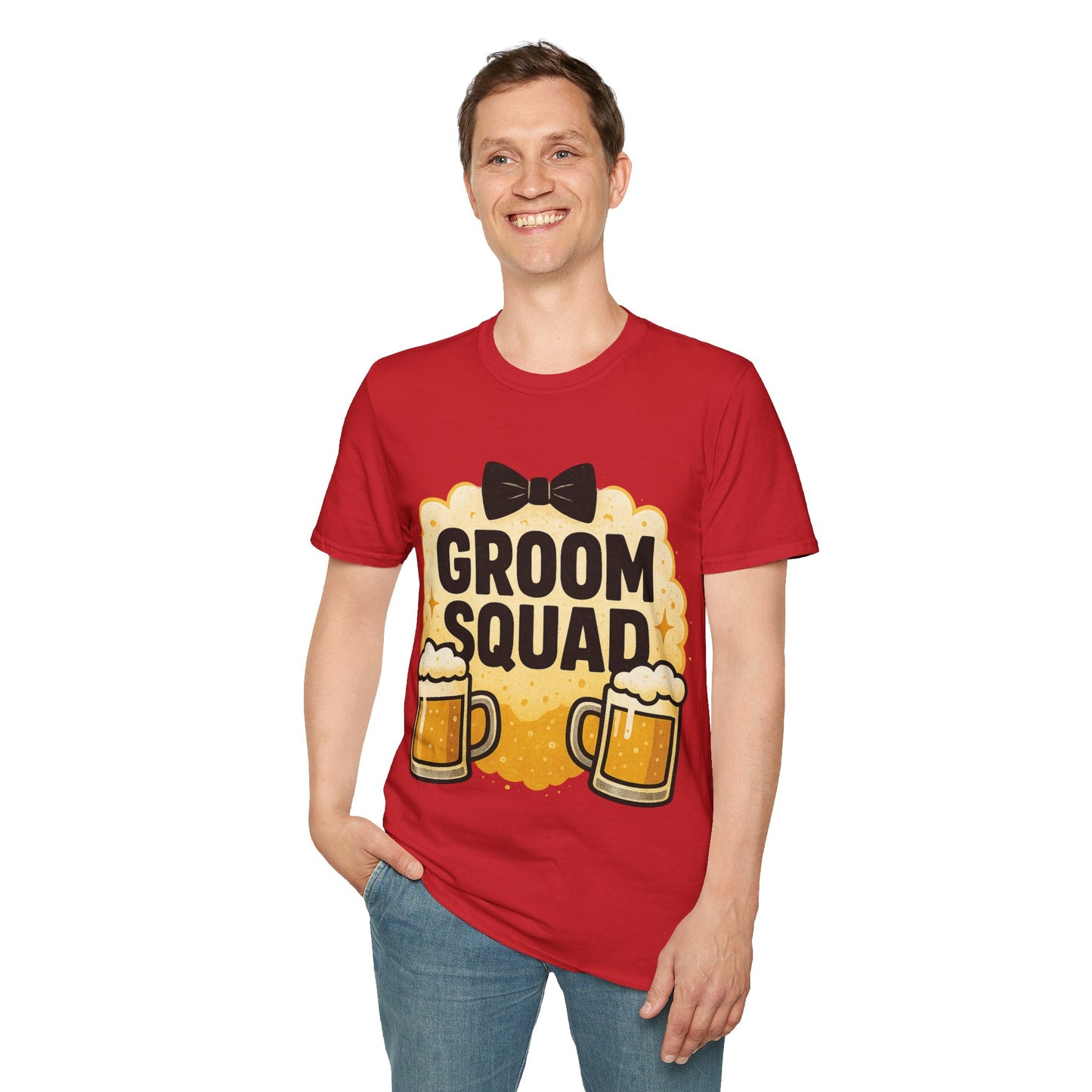 Groom Squad T-Shirt, Wedding Party Tee, Bachelor Party Shirt, Groomsmen Gift, Funny Groom Squad Apparel