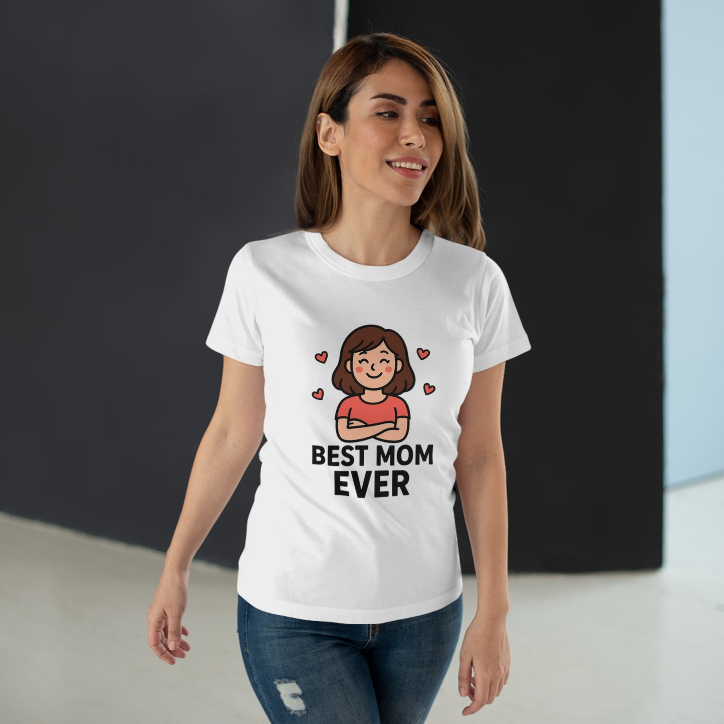 Best Mom Ever T-Shirt, Mother's Day Gift, Women's Casual Tee, Family Reunion Shirt, Cute Mom Apparel, Gift for Her
