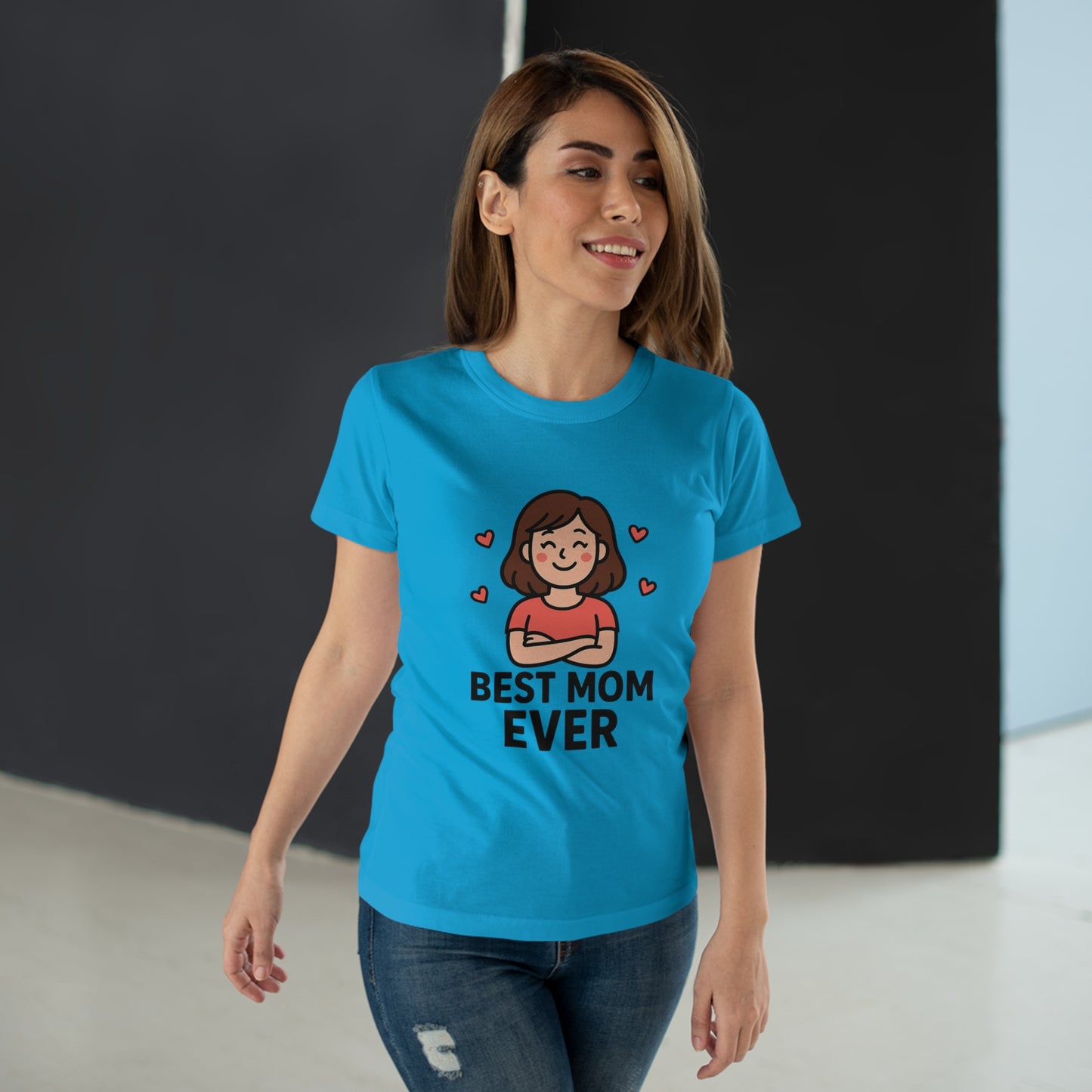 Best Mom Ever T-Shirt, Mother's Day Gift, Women's Casual Tee, Family Reunion Shirt, Cute Mom Apparel, Gift for Her