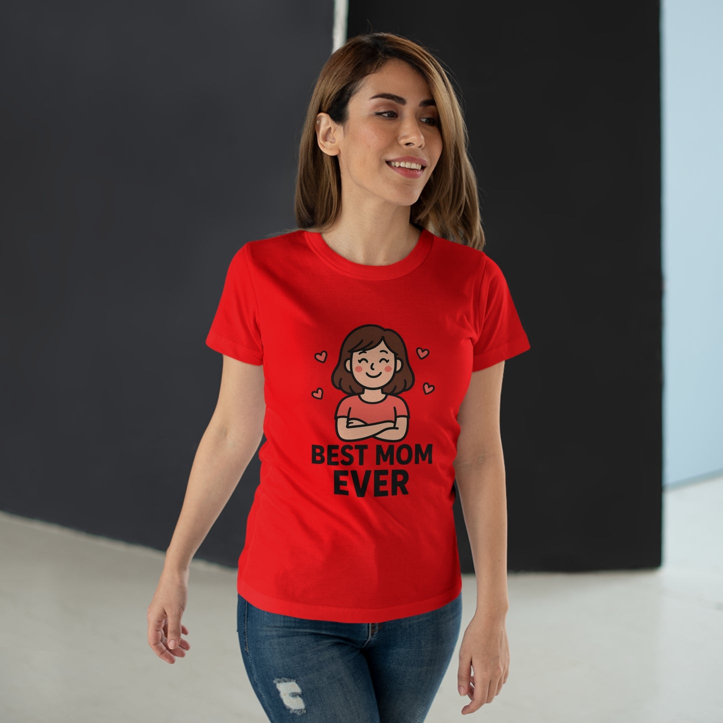 Best Mom Ever T-Shirt, Mother's Day Gift, Women's Casual Tee, Family Reunion Shirt, Cute Mom Apparel, Gift for Her