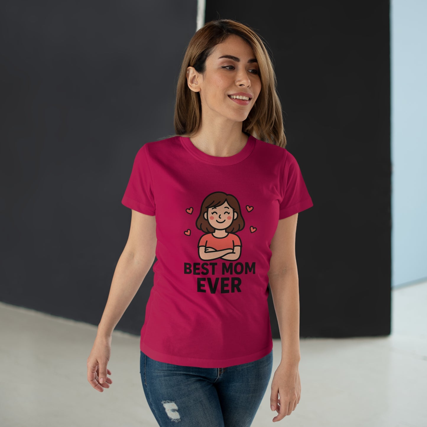Best Mom Ever T-Shirt, Mother's Day Gift, Women's Casual Tee, Family Reunion Shirt, Cute Mom Apparel, Gift for Her