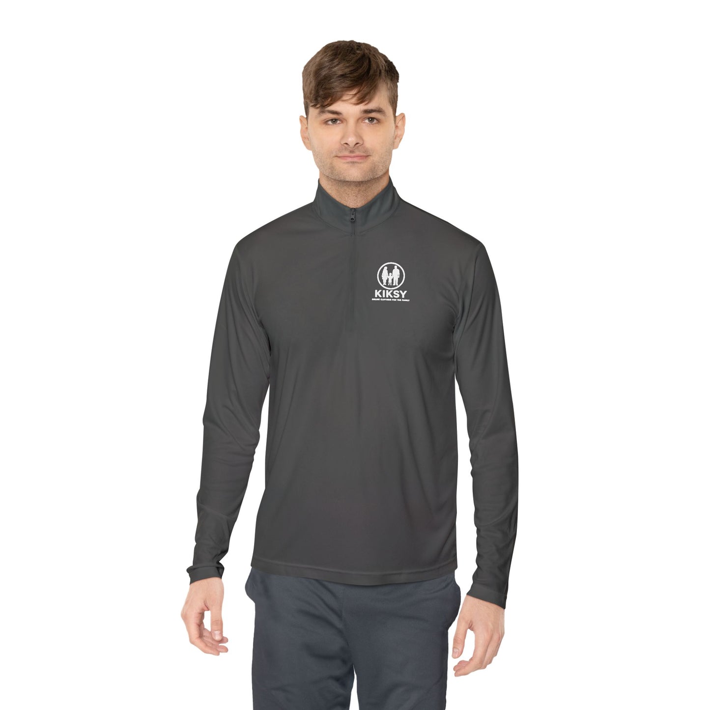 Men Quarter-Zip Pullover for Casual Comfort, Ideal for Outdoor Activities, Great Gift for Birthdays, Fall Layering, Stylish Athleisure