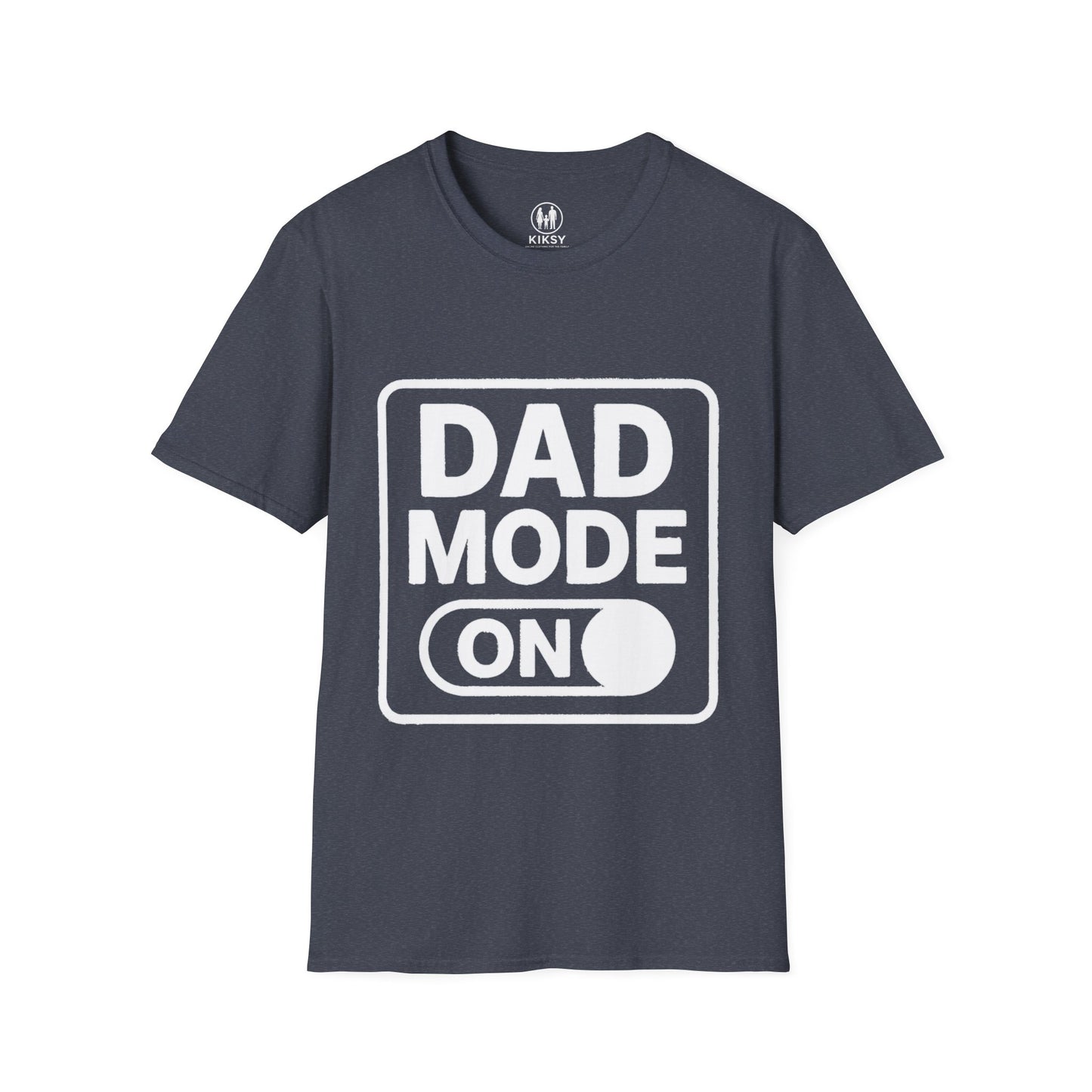 Dad Mode On Unisex Softstyle T-Shirt, Gift for New Dads, Funny Dad Tee, Casual Wear, Birthday Present, Father's Day Gift