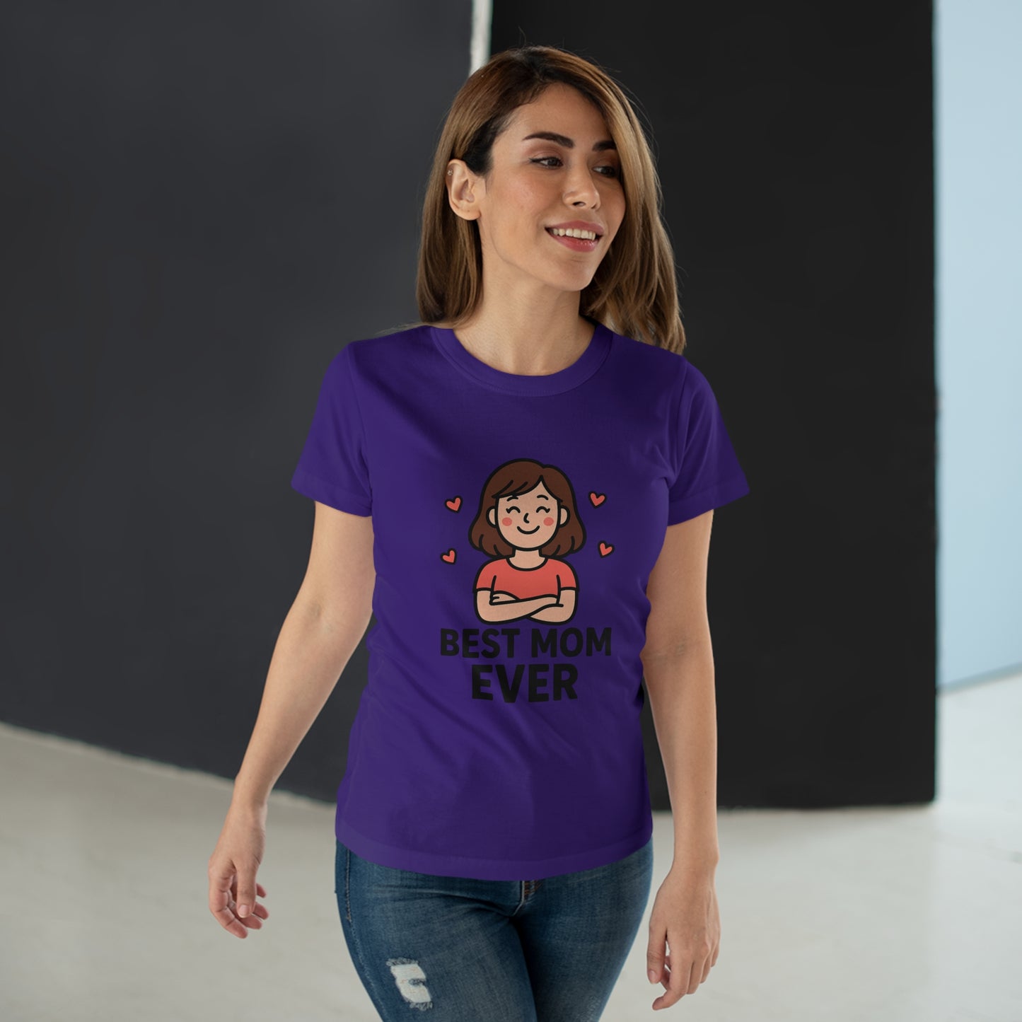 Best Mom Ever T-Shirt, Mother's Day Gift, Women's Casual Tee, Family Reunion Shirt, Cute Mom Apparel, Gift for Her