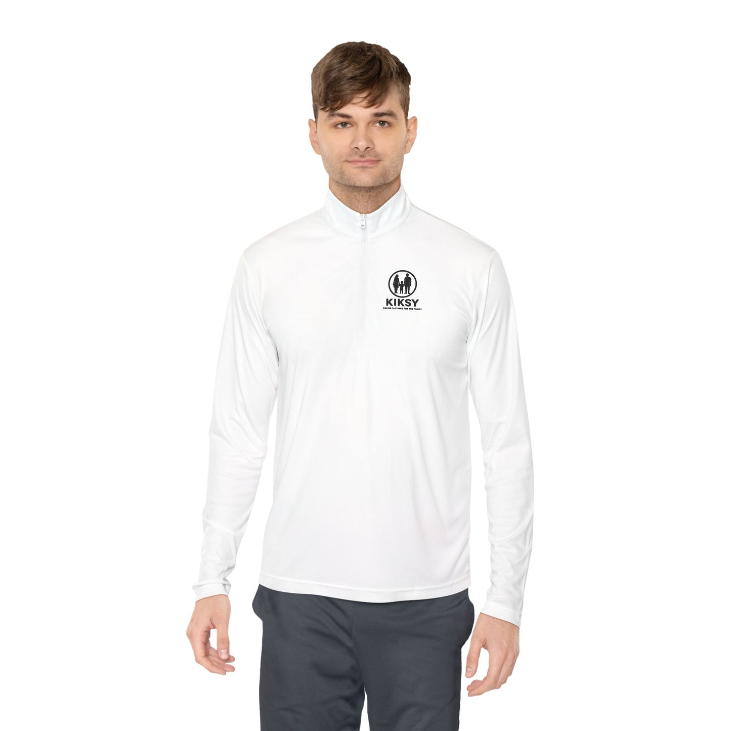 Men Quarter-Zip Pullover for Casual Comfort, Ideal for Outdoor Activities, Great Gift for Birthdays, Fall Layering, Stylish Athleisure