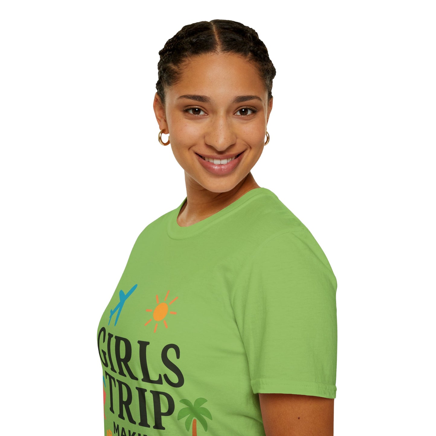 Girls Trip Making Memories T-Shirt | Unisex Vacation Tee | Perfect for Group Travel, Bachelorette Parties, Summer Adventures