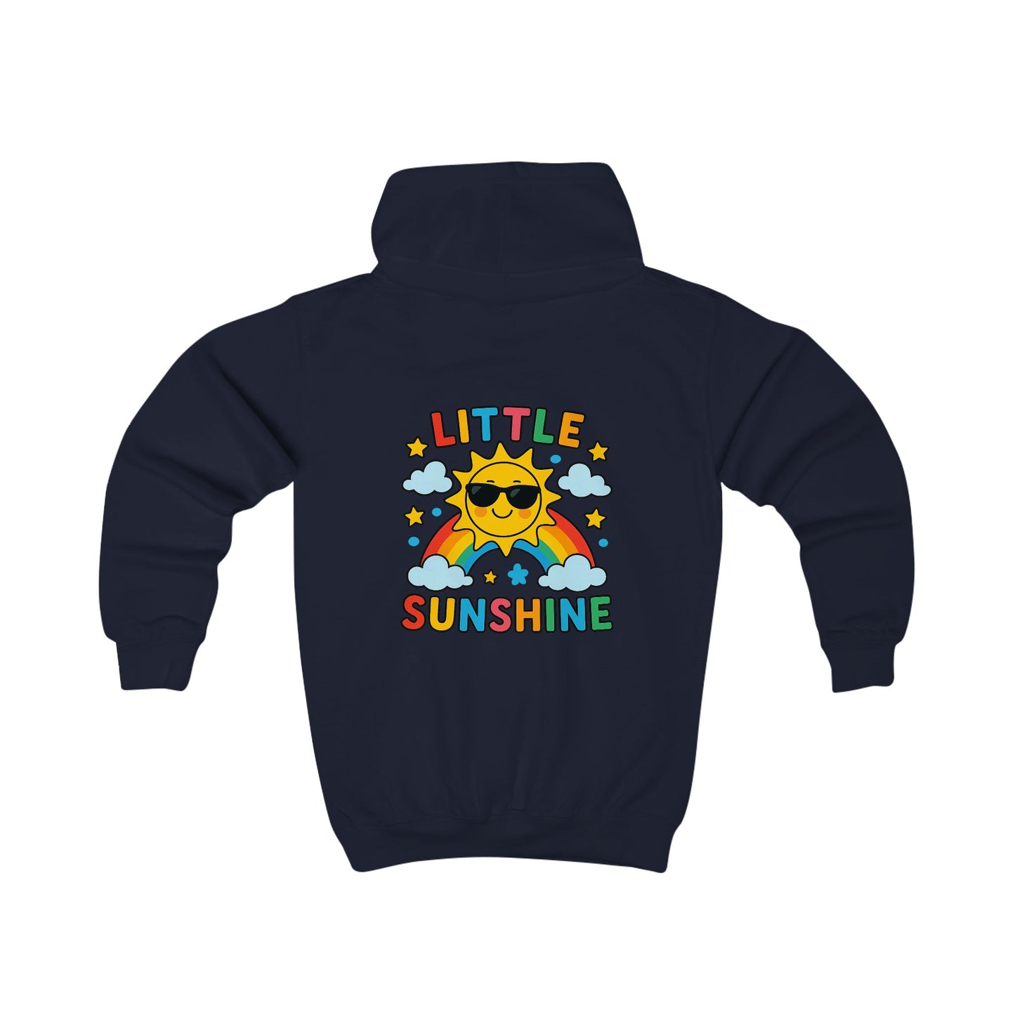 Colorful Kids Hoodie - ‘Little Sunshine’ - Fun Spring Apparel, Perfect for Gifts, Birthdays, Family Outings, and Playdates