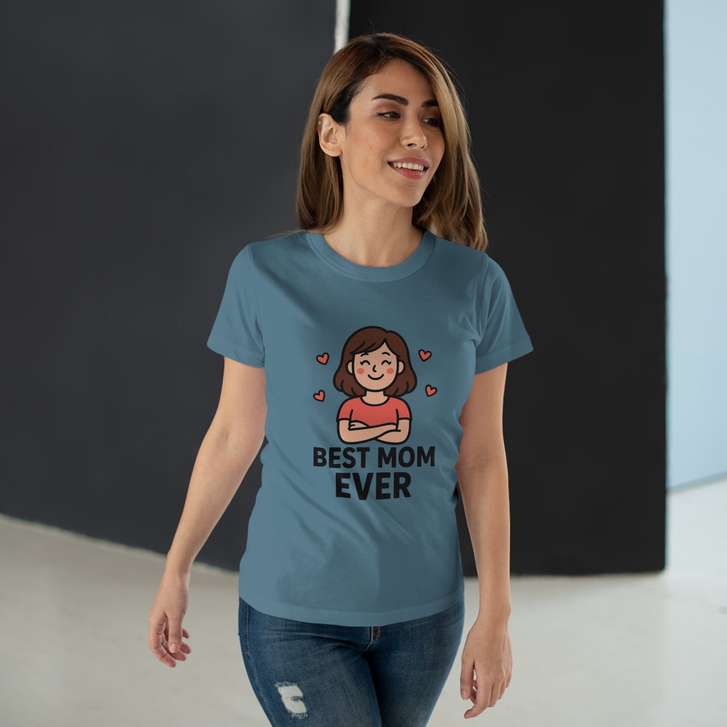 Best Mom Ever T-Shirt, Mother's Day Gift, Women's Casual Tee, Family Reunion Shirt, Cute Mom Apparel, Gift for Her