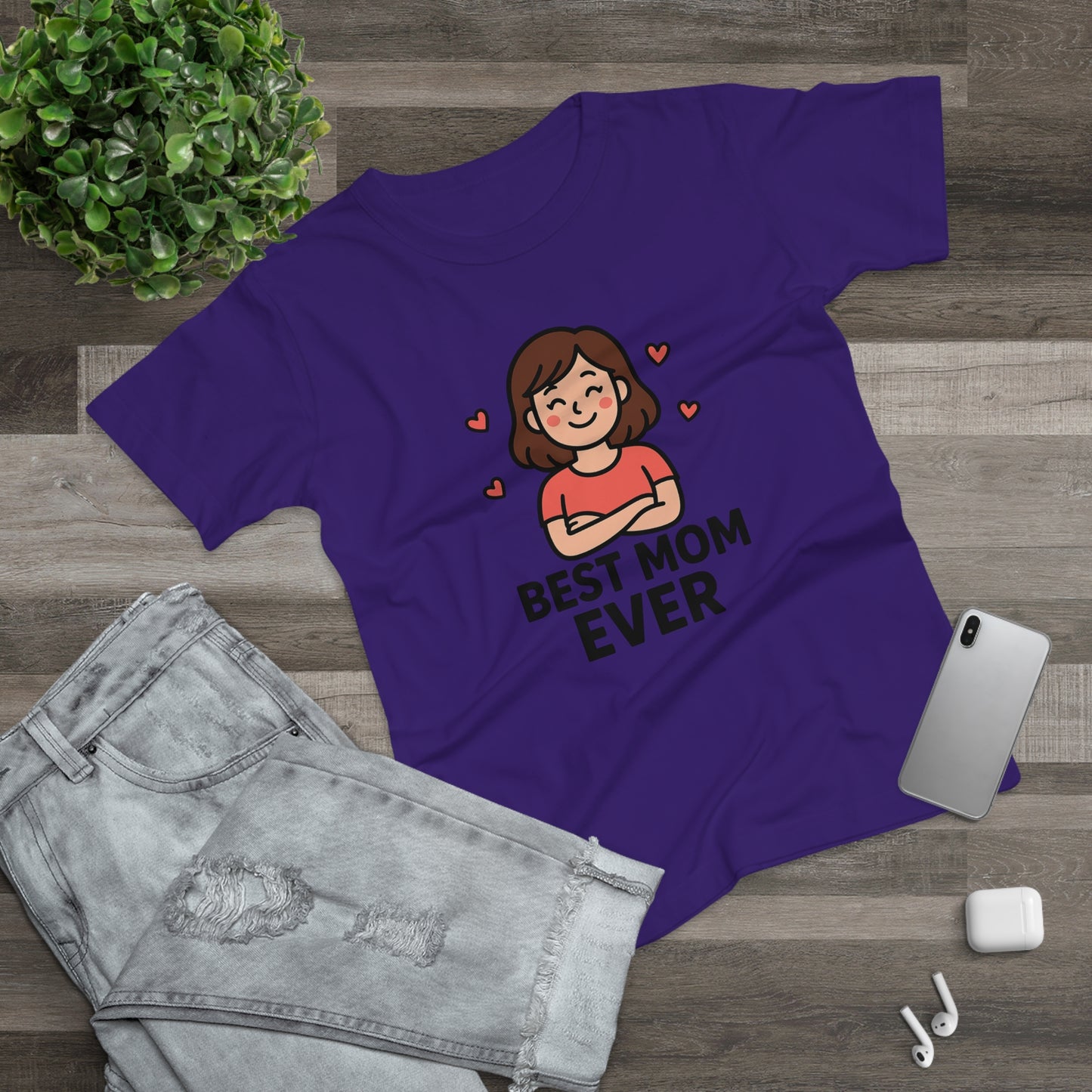 Best Mom Ever T-Shirt, Mother's Day Gift, Women's Casual Tee, Family Reunion Shirt, Cute Mom Apparel, Gift for Her