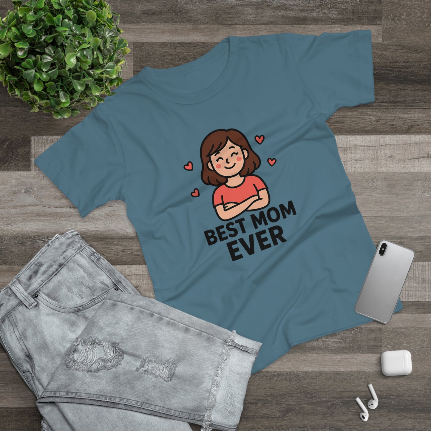 Best Mom Ever T-Shirt, Mother's Day Gift, Women's Casual Tee, Family Reunion Shirt, Cute Mom Apparel, Gift for Her