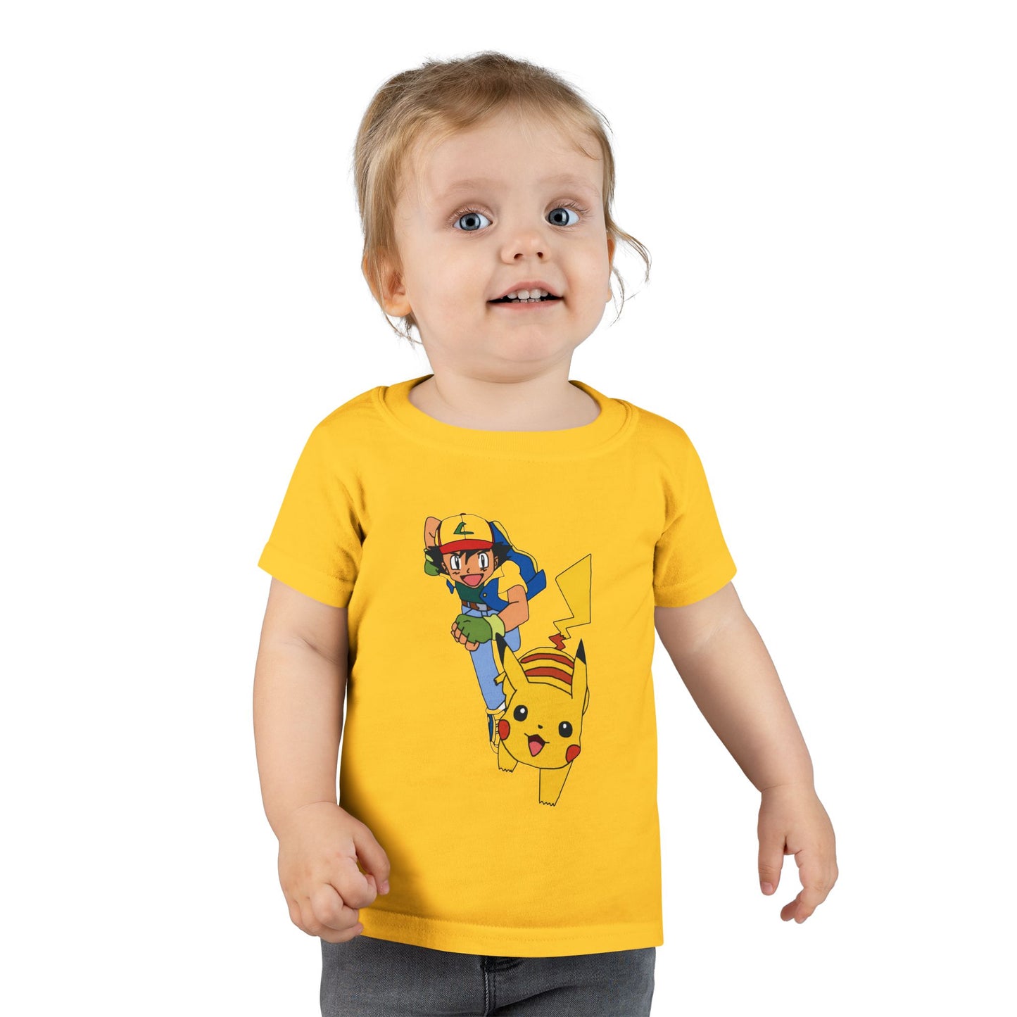 Cute Pokemon Toddler T-Shirt, Kids Graphic Tee, Birthday Gift, Playdate Wear, Fun Casual Outfit