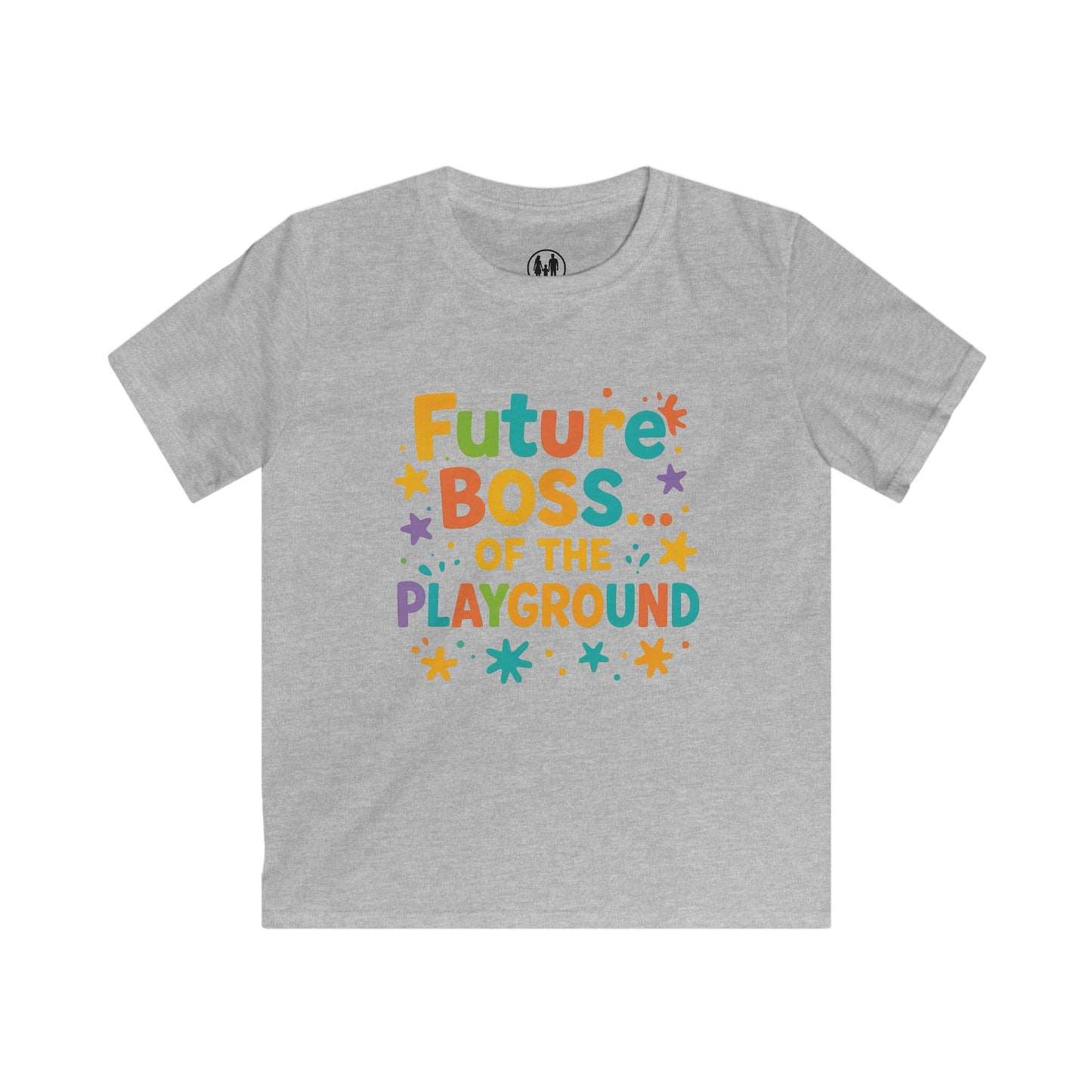 Future Boss of the Playground Kids Tee, Youth Graphic Shirt, Fun Kids T-Shirt, Playful Birthday Gift, Children's Apparel