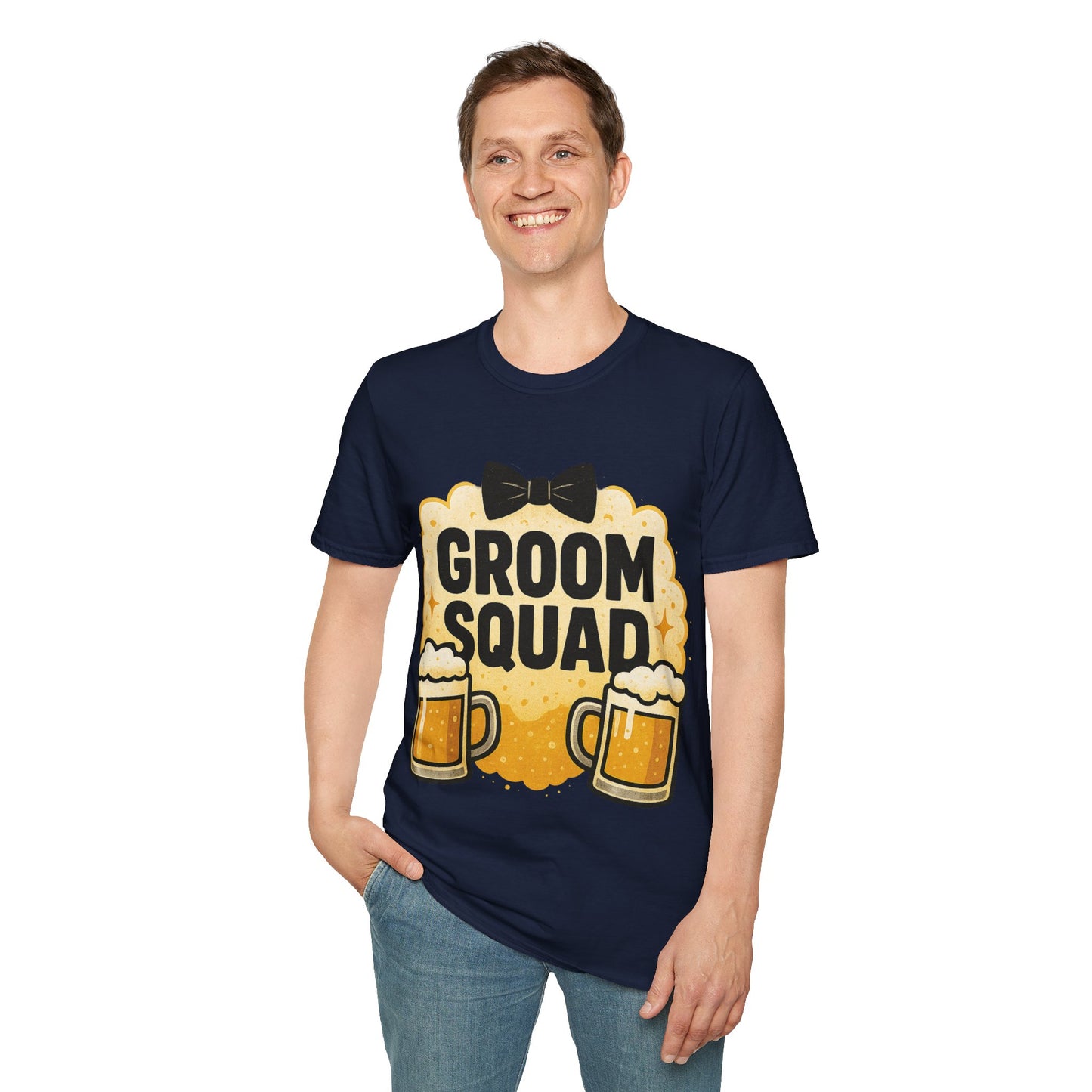 Groom Squad T-Shirt, Wedding Party Tee, Bachelor Party Shirt, Groomsmen Gift, Funny Groom Squad Apparel