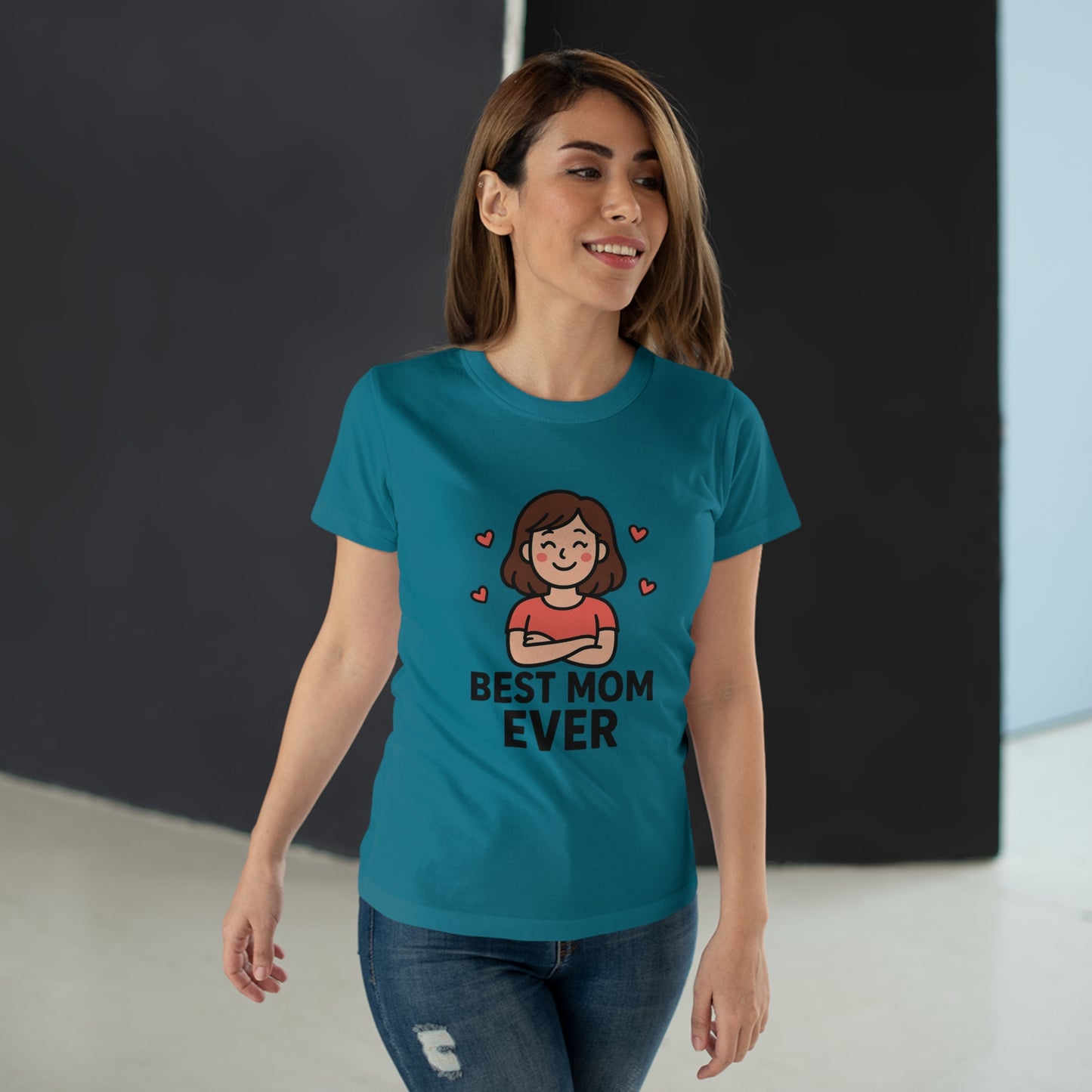Best Mom Ever T-Shirt, Mother's Day Gift, Women's Casual Tee, Family Reunion Shirt, Cute Mom Apparel, Gift for Her