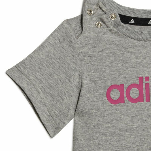 Adidas Sports Outfit For Baby Adidas Essentials Lineage Dark Grey