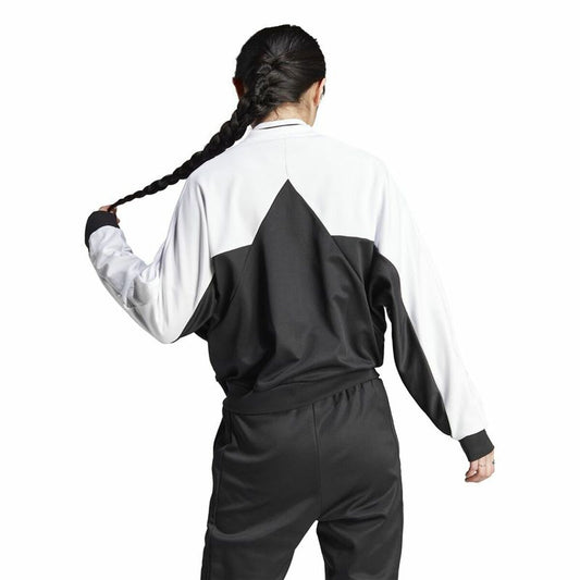 Adidas Jacket Adidas Tiro Cb Tt White Black Lady