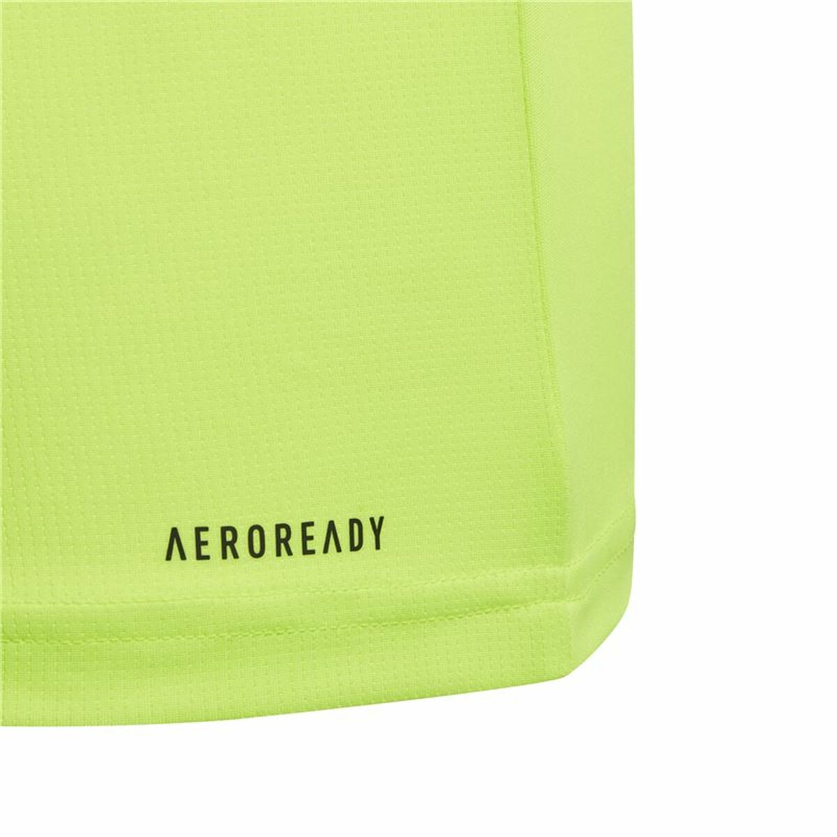 Adidas Child's Short Sleeve T-Shirt Adidas U Tr-Es Logo Yellow