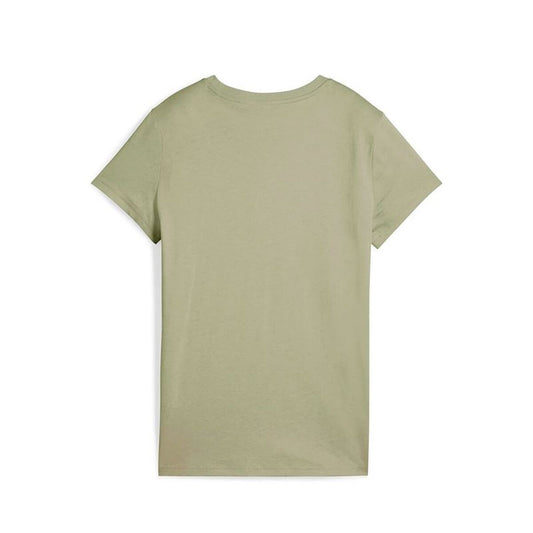 Puma Women’s Short Sleeve T-Shirt Puma Essentials Small Olive