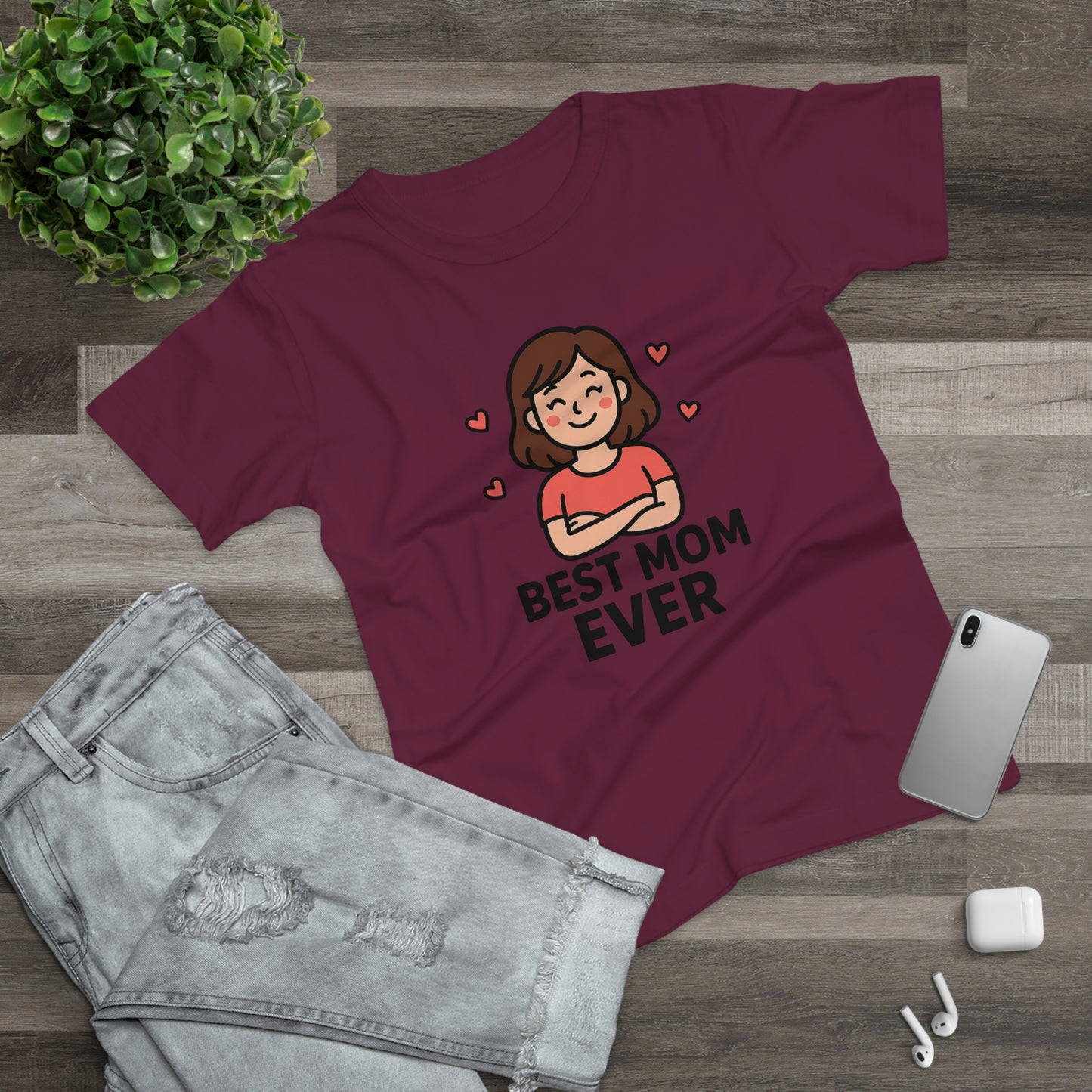 Best Mom Ever T-Shirt, Mother's Day Gift, Women's Casual Tee, Family Reunion Shirt, Cute Mom Apparel, Gift for Her