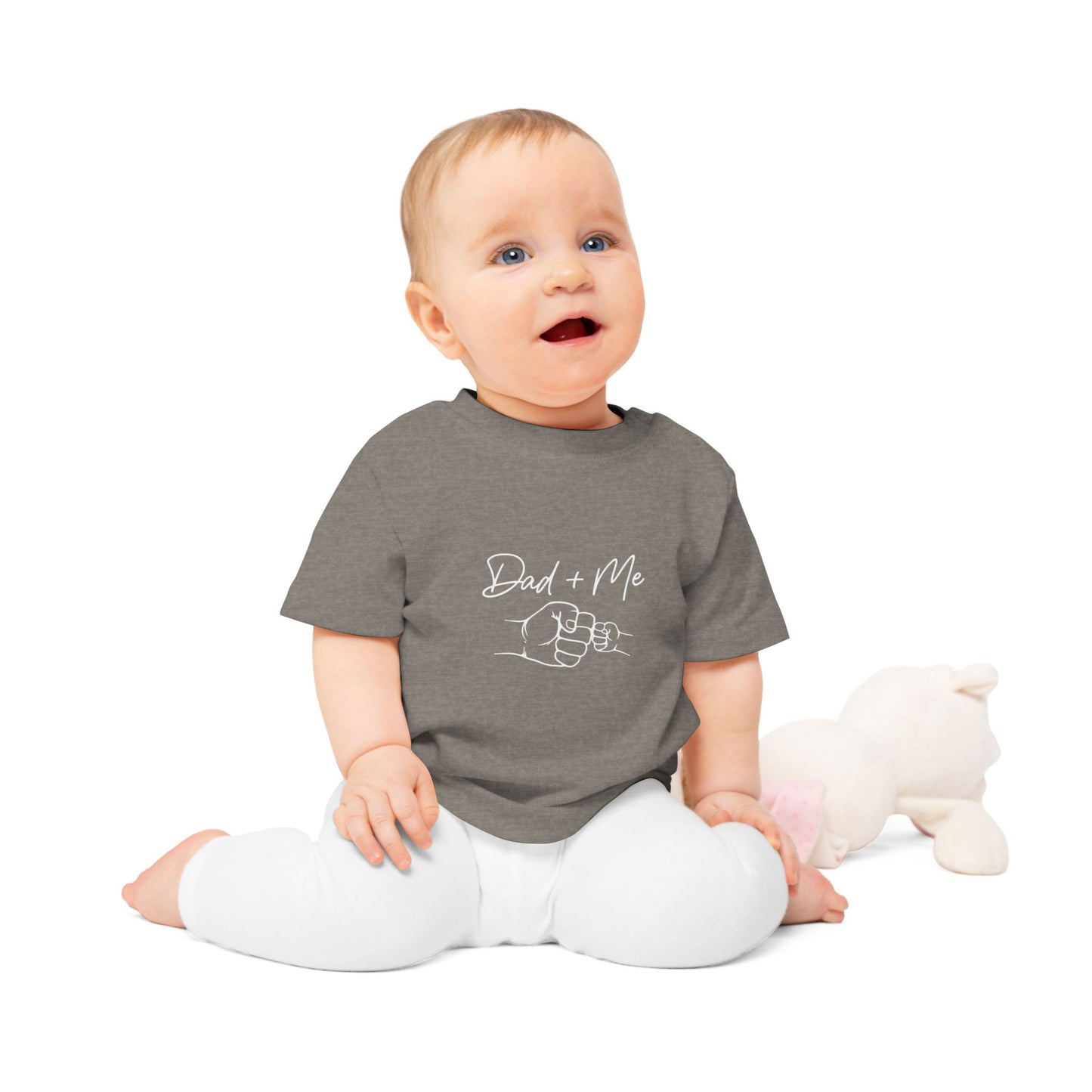 Dad & Me Baby T-Shirt, Cute Baby Gift, Father’s Day Outfit, New Dad Love Shirt, Kids Apparel, Matching Father-Son Shirt