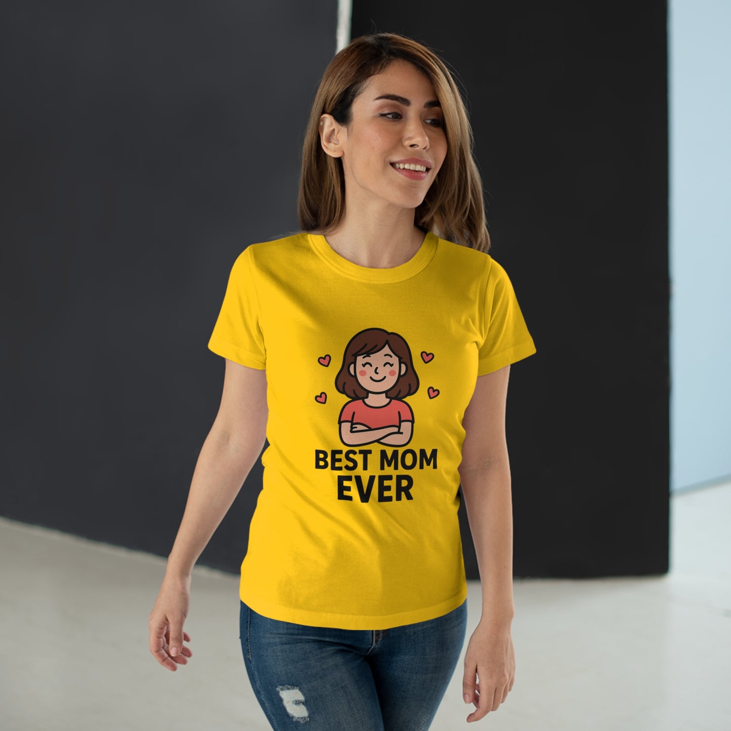 Best Mom Ever T-Shirt, Mother's Day Gift, Women's Casual Tee, Family Reunion Shirt, Cute Mom Apparel, Gift for Her