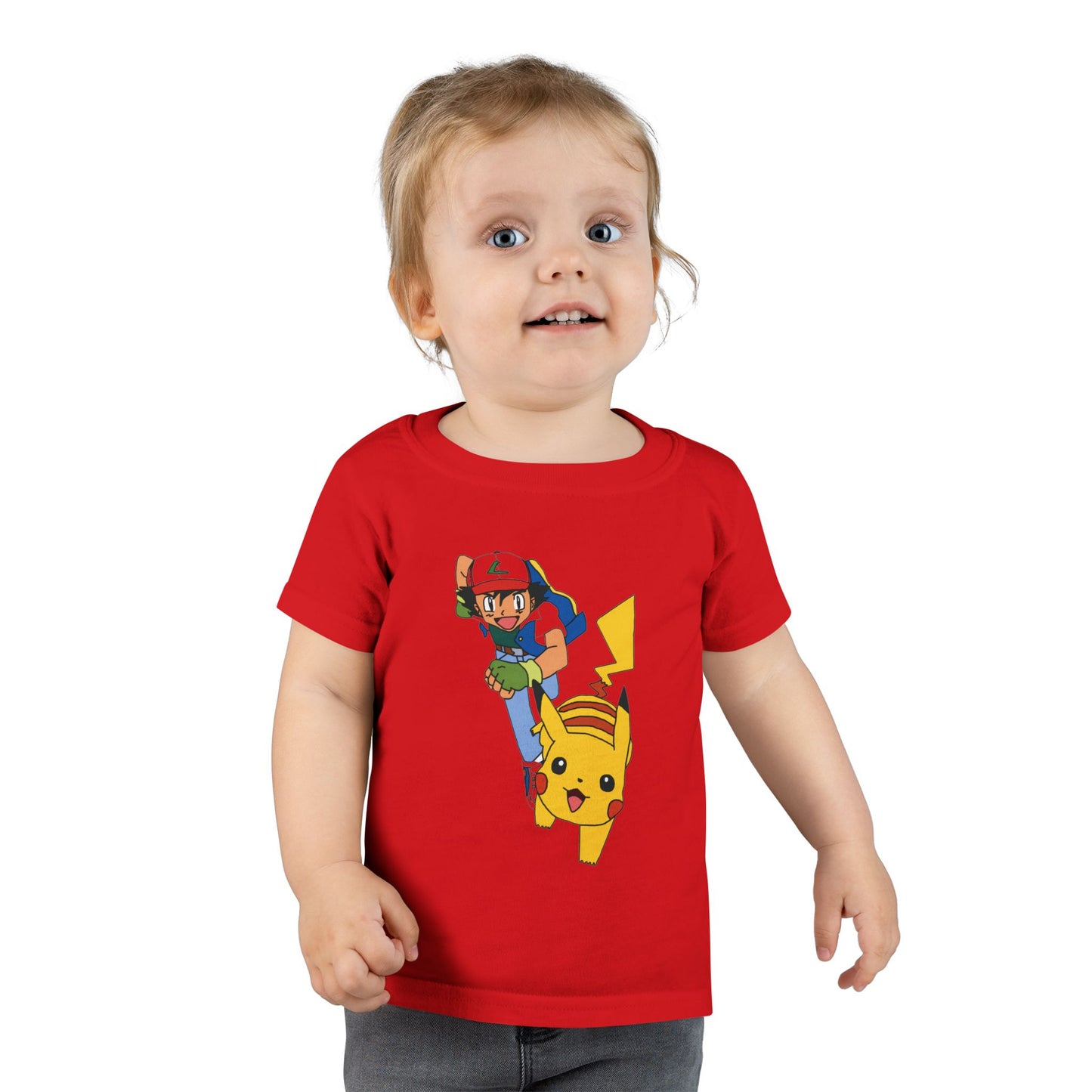 Cute Pokemon Toddler T-Shirt, Kids Graphic Tee, Birthday Gift, Playdate Wear, Fun Casual Outfit