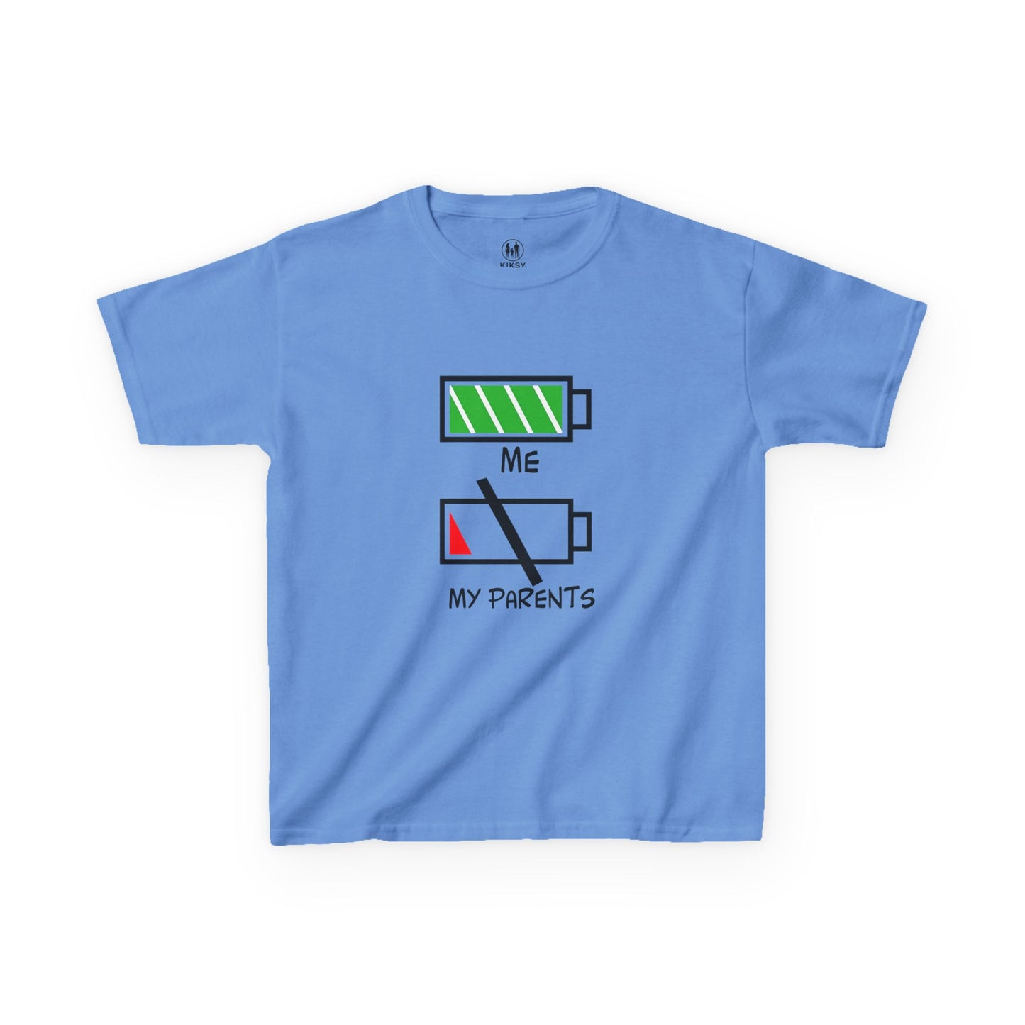 Recharge Your Kids' Energy Tee, Fun Kids Shirt, Battery Graphic Tee, Cute Gift for Boys and Girls, Cool Kids Apparel