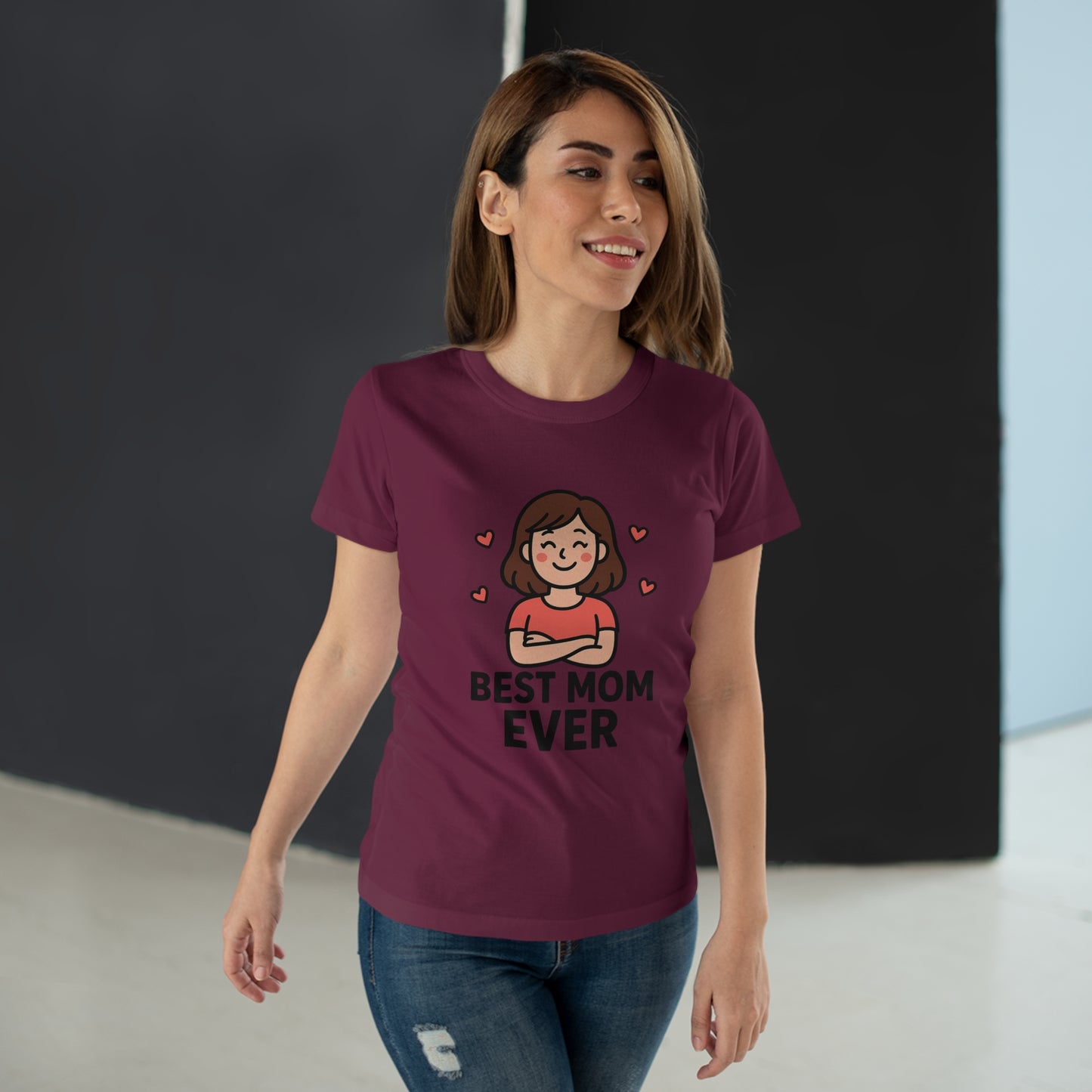 Best Mom Ever T-Shirt, Mother's Day Gift, Women's Casual Tee, Family Reunion Shirt, Cute Mom Apparel, Gift for Her