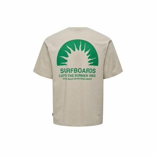 Only & Sons Men’s Short Sleeve T-Shirt Only & Sons Onskasen Rlx Grey