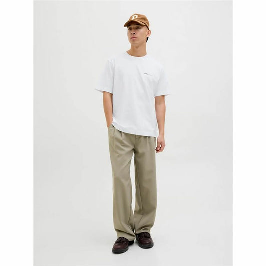 Jack & Jones Men’s Short Sleeve T-Shirt Jack & Jones Jorvarenna Painted White