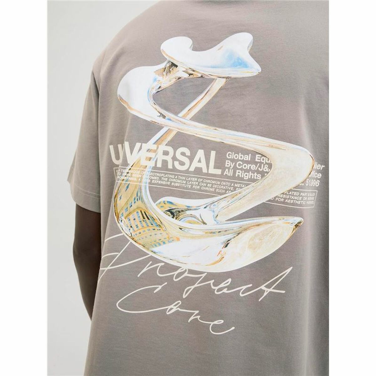 Jack & Jones Men’s Short Sleeve T-Shirt Jack & Jones Jcodynamic Dust Ss Crew Neck Light Brown