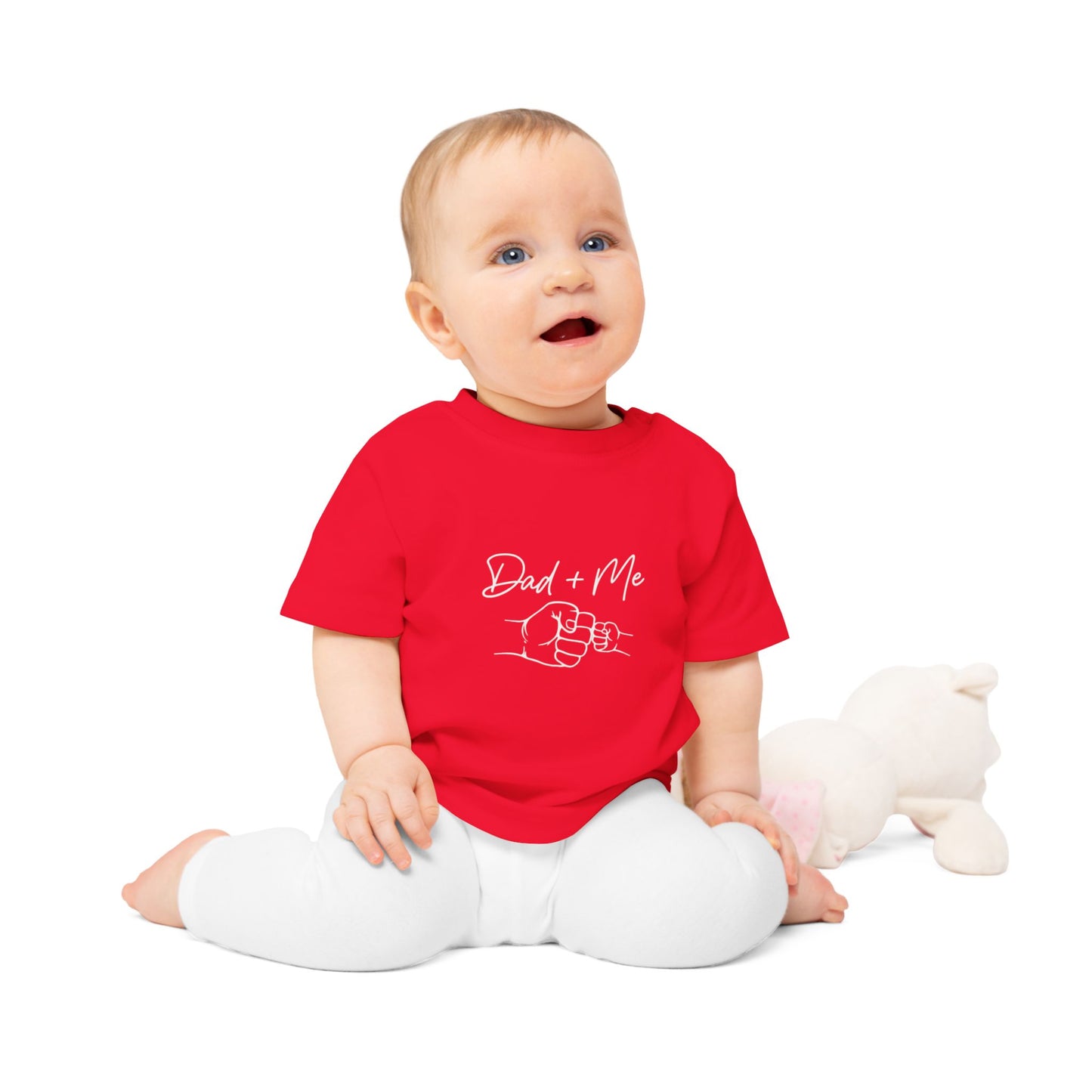 Dad & Me Baby T-Shirt, Cute Baby Gift, Father’s Day Outfit, New Dad Love Shirt, Kids Apparel, Matching Father-Son Shirt