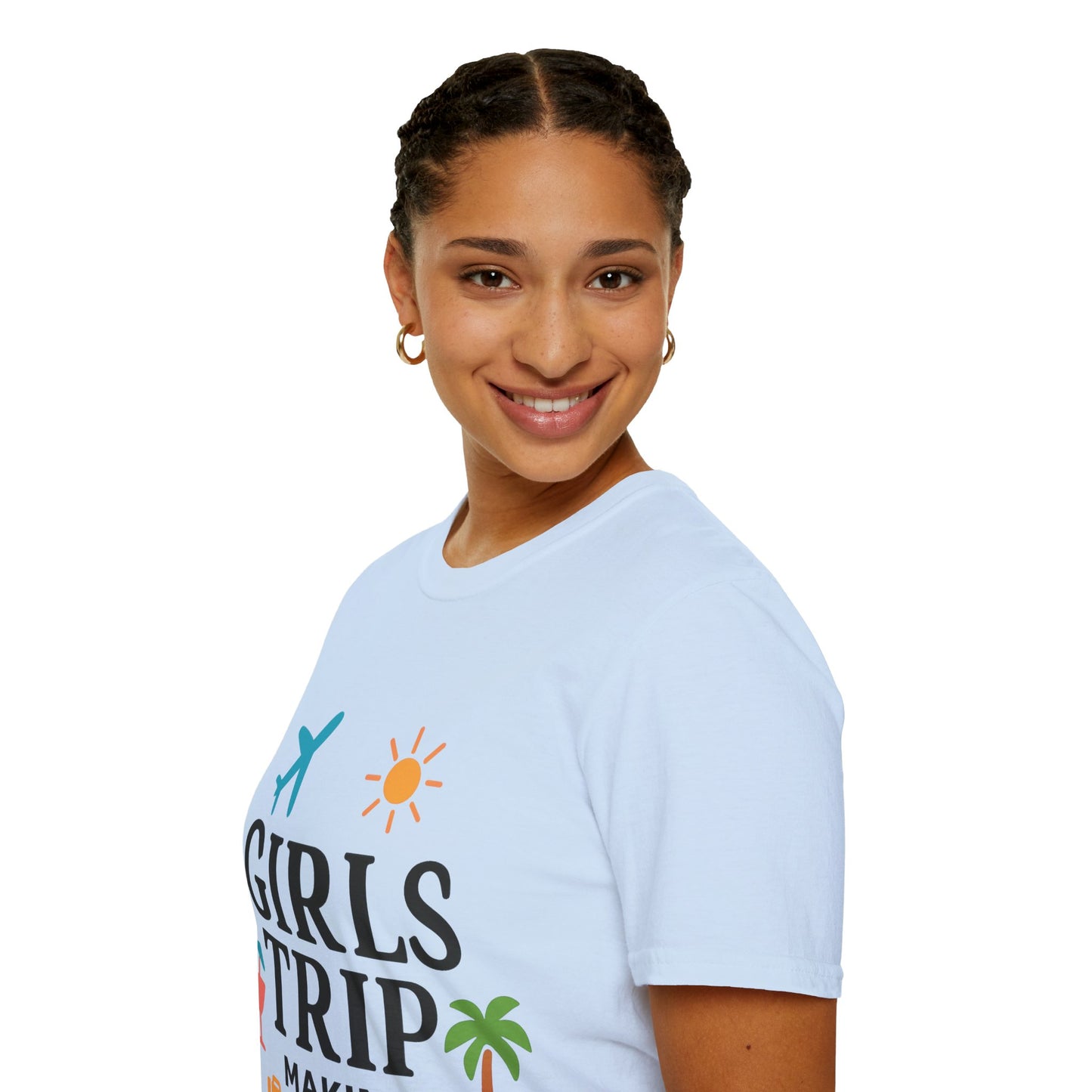 Girls Trip Making Memories T-Shirt | Unisex Vacation Tee | Perfect for Group Travel, Bachelorette Parties, Summer Adventures